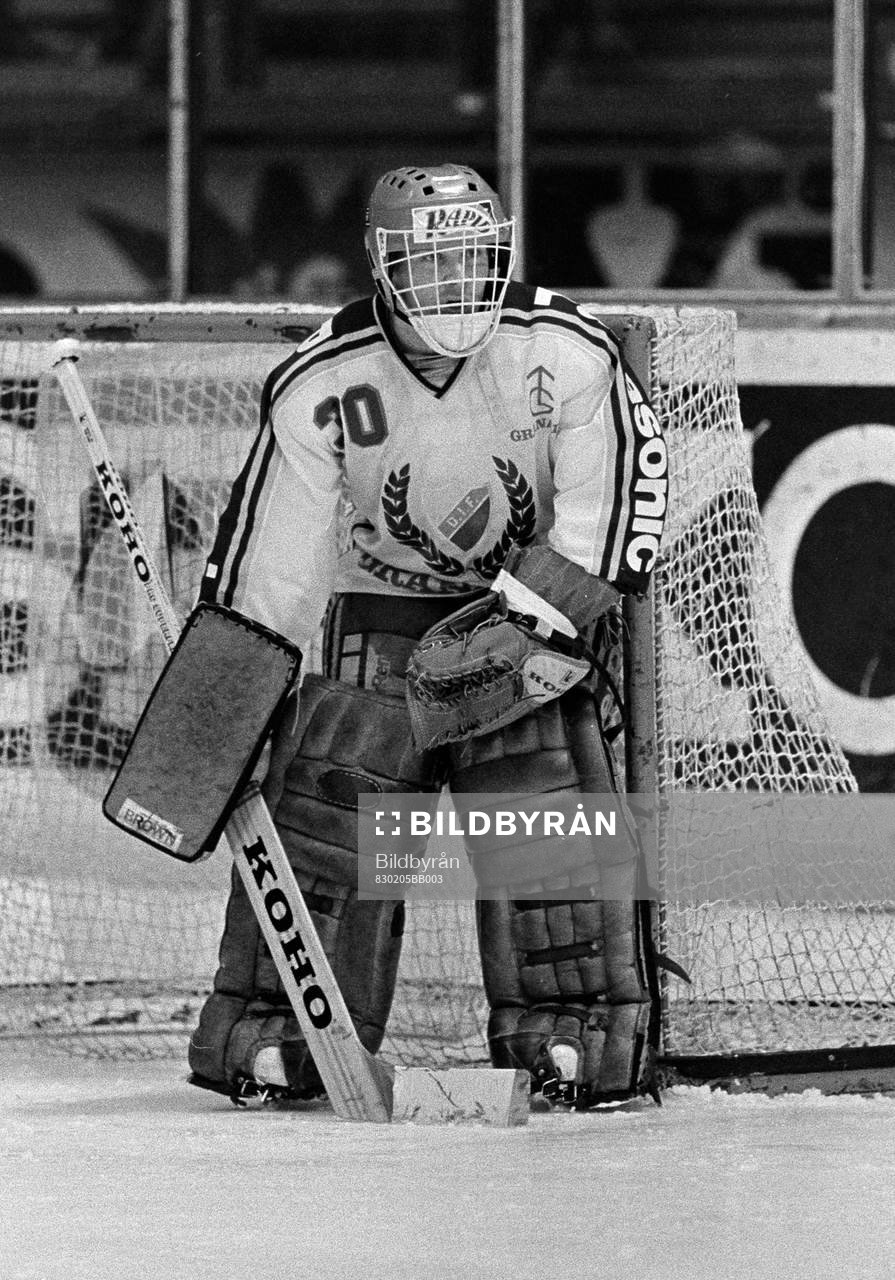 Bo Larsson, målvakt i Djurgården