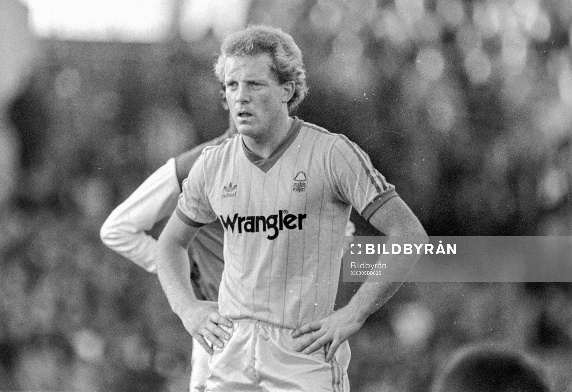 Football, Division One, England, Arsenal - Nottingham Forest: Ian Wallace of Nottingham.