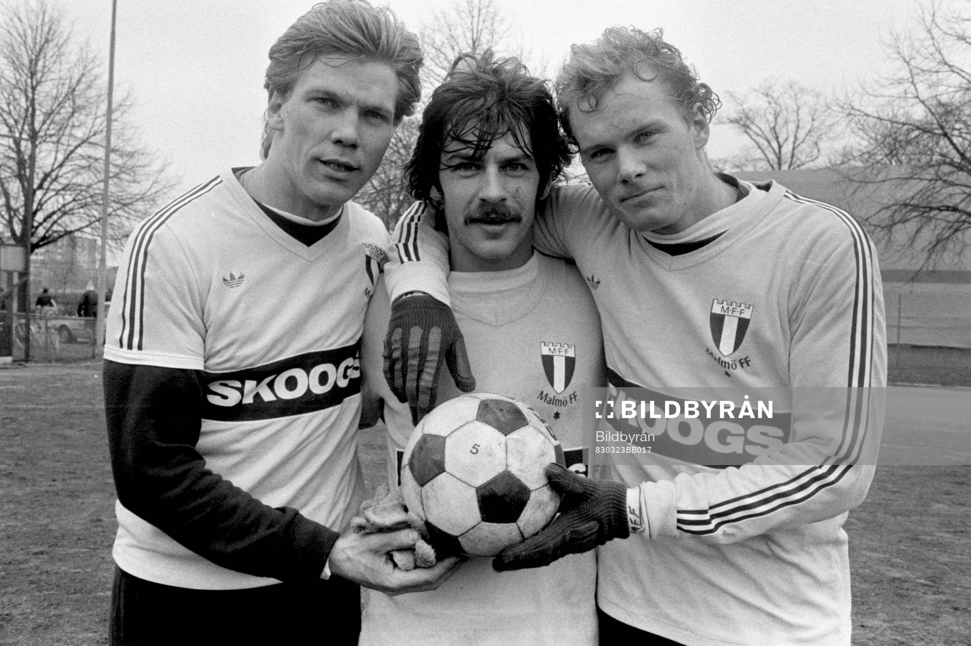 Thomas Sunesson, Mikael Rönnberg och Björn Nilsson, Malmö