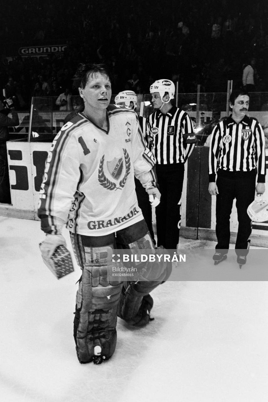 Rolf Ridderwall, målvakt i Djurgården