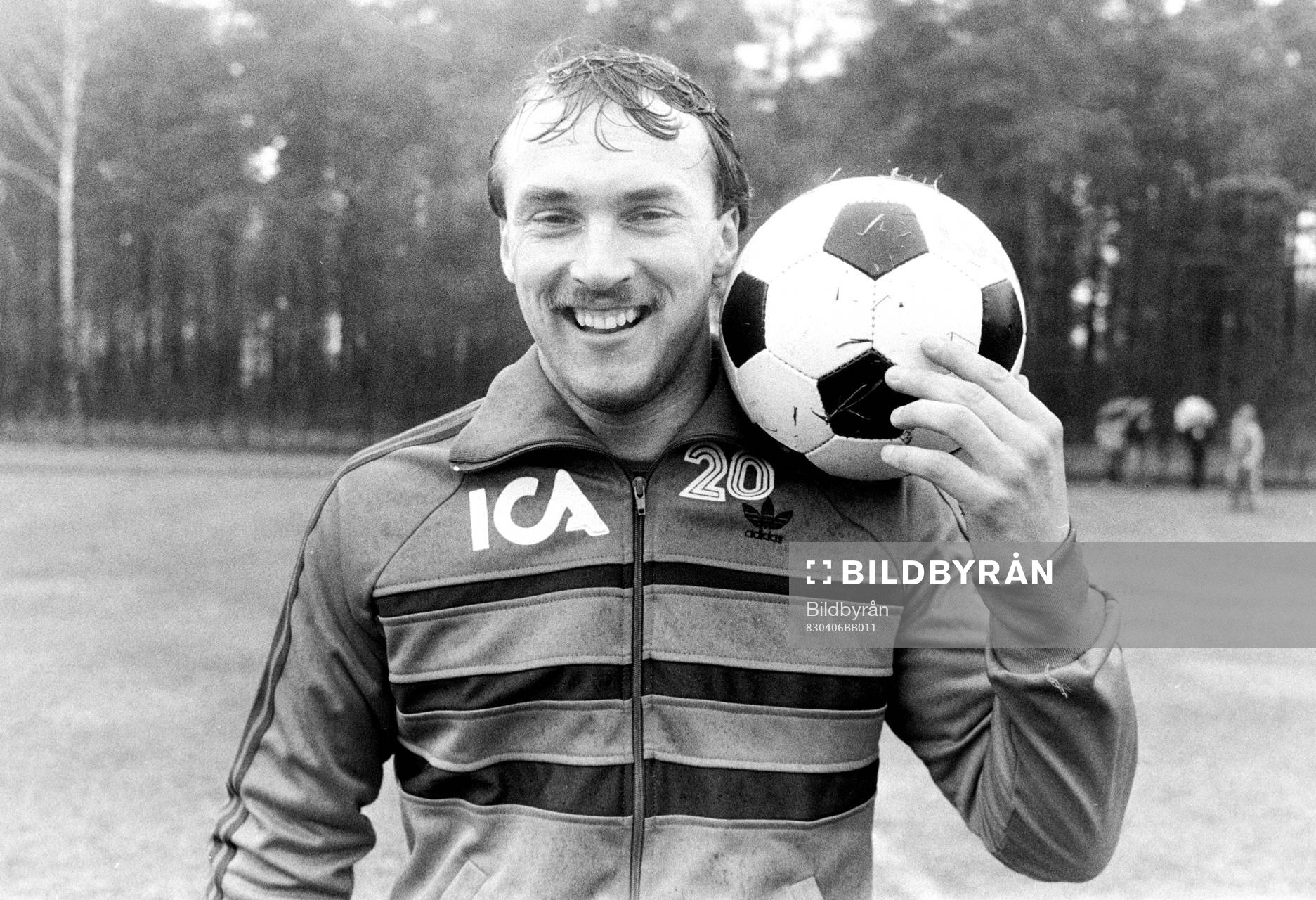 Fotboll, Allsvenskan, Öster, förhands: Åke Andersson.