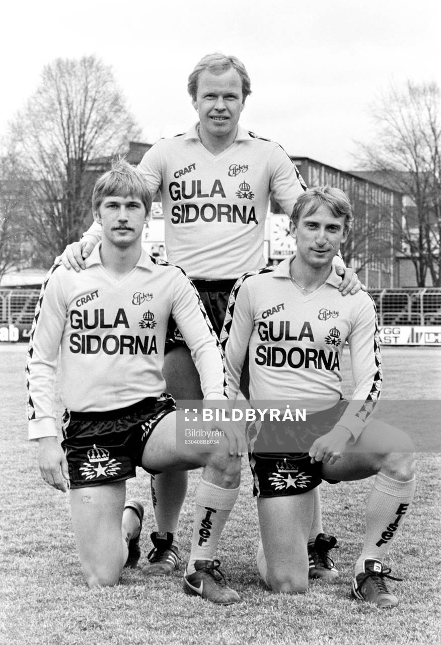 Thomas Ahlström bakom Lennart Nilsson och Frank Klarström