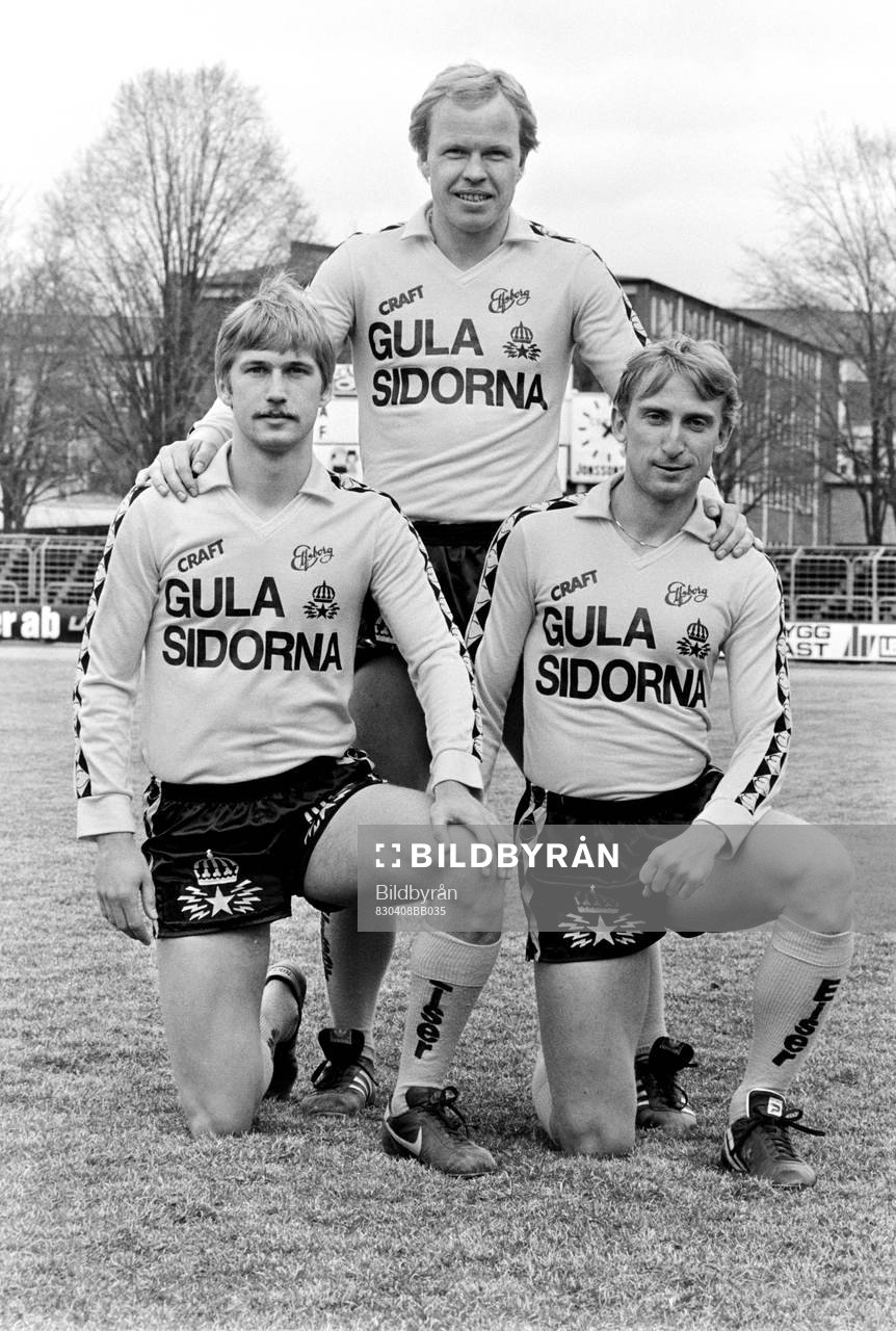 Thomas Ahlström bakom Lennart Nilsson och Frank Klarström