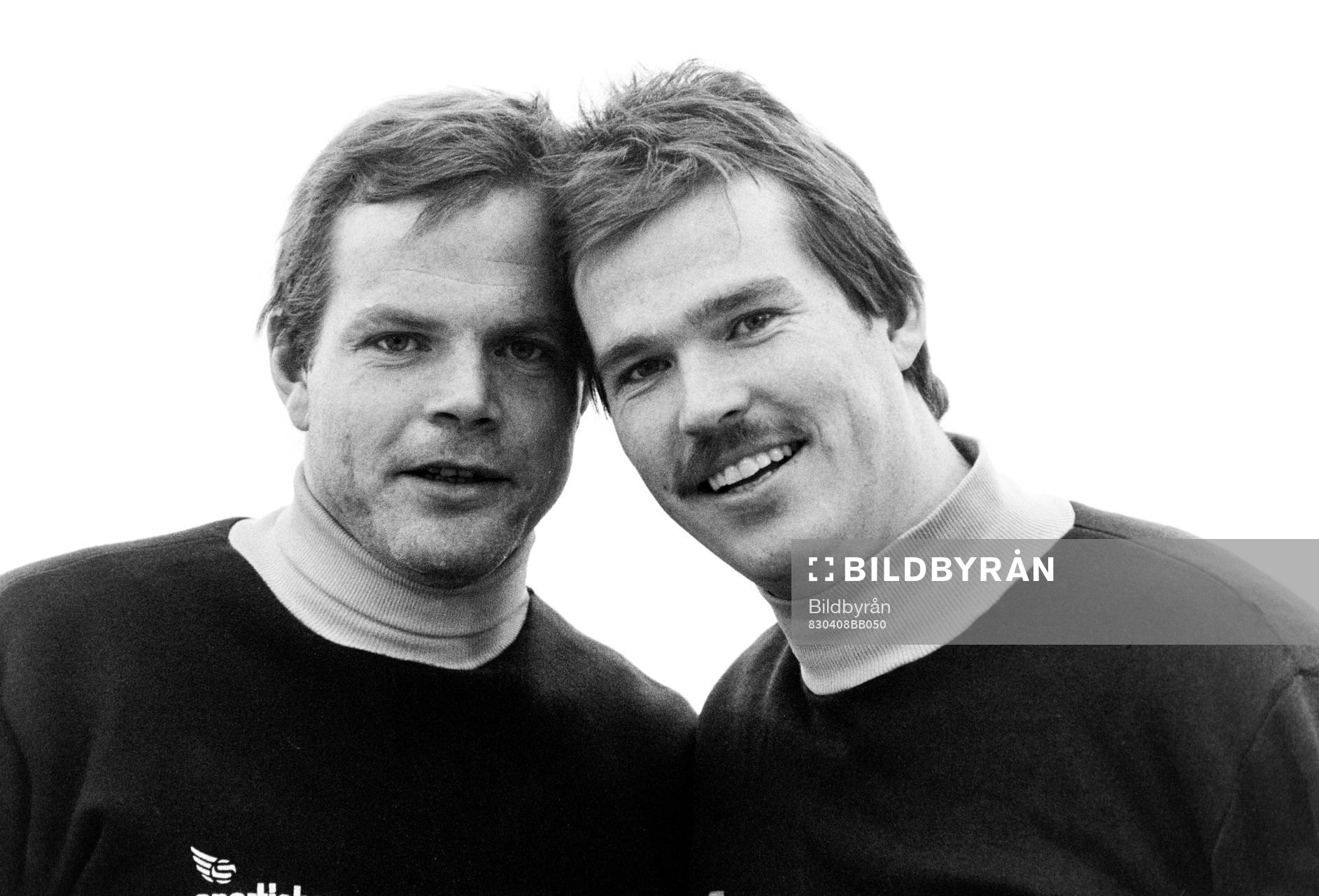 Bengt-Göran Stenbäcken och Tore Stenbäcken, målvakt