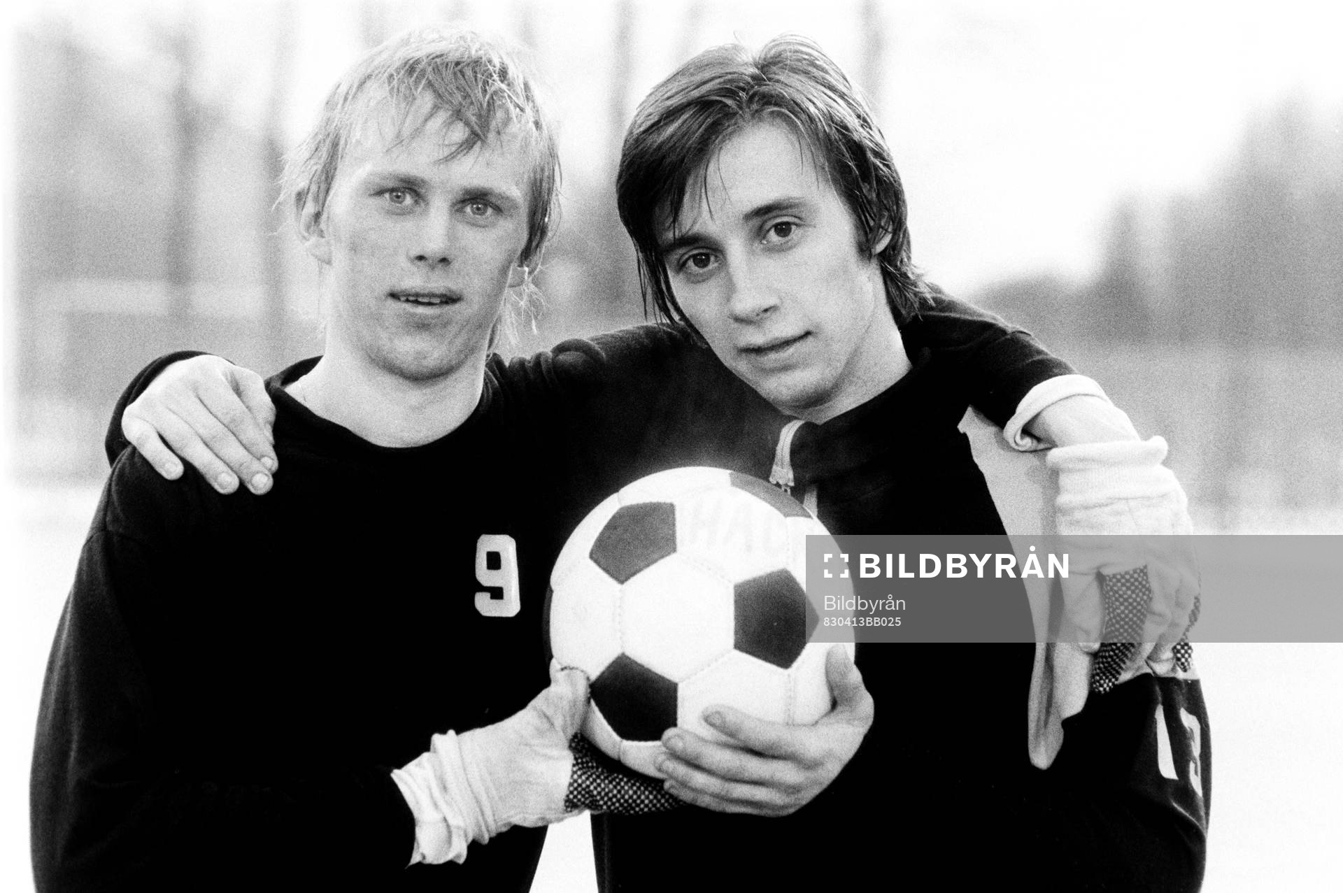 Fotboll, Allsvenskan, Häcken, Träning: Ralf Johannesen och Harald Sörensen.