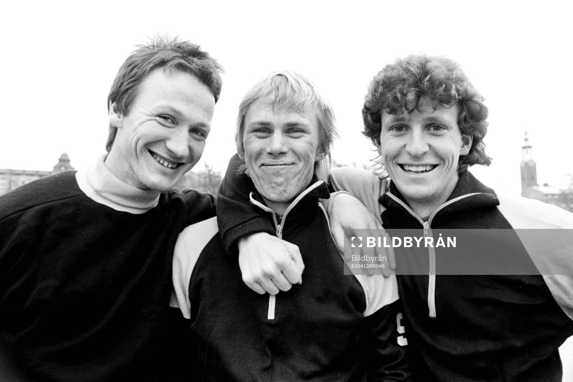 Ulf Carlsson, Ralf Johannesen och Peter Friberg