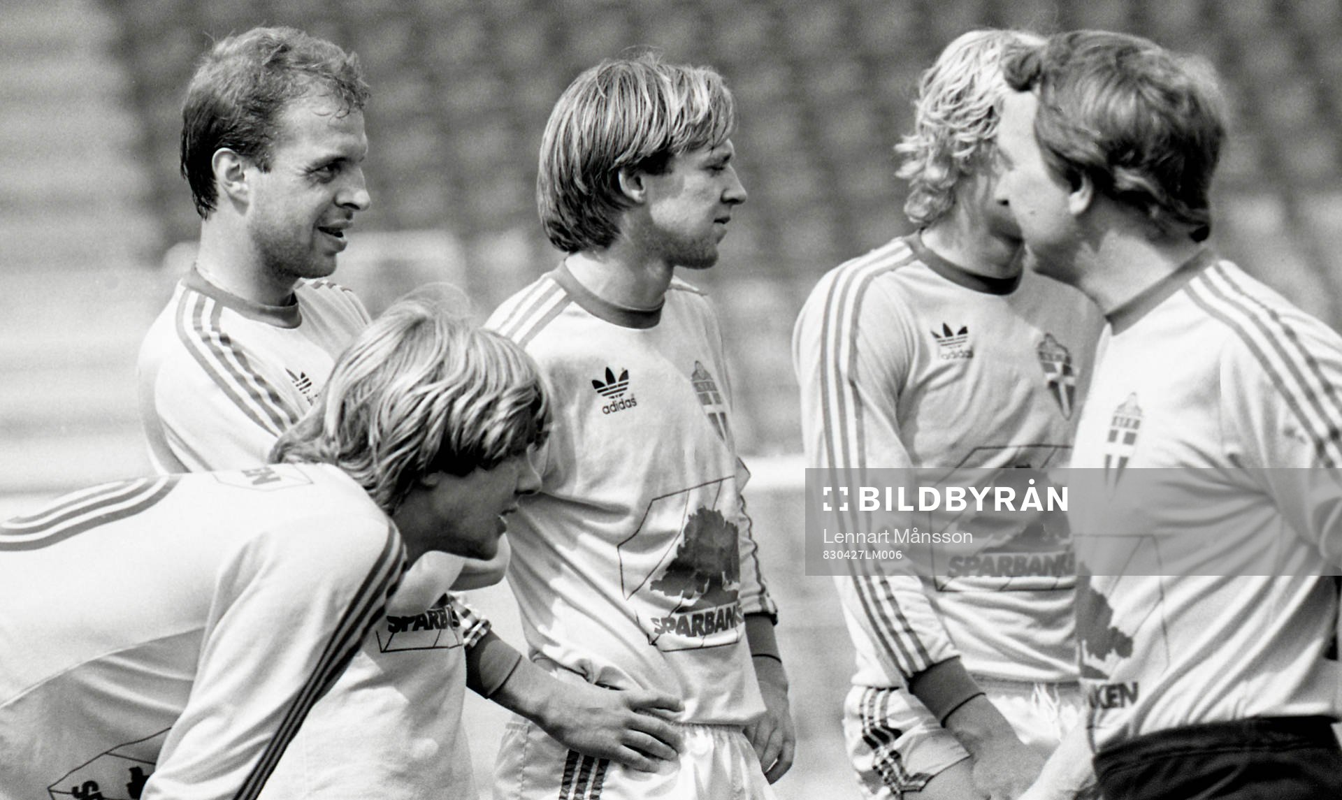 Tommy Holmgren, Glenn Strömberg, Dan Corneliusson och Bo