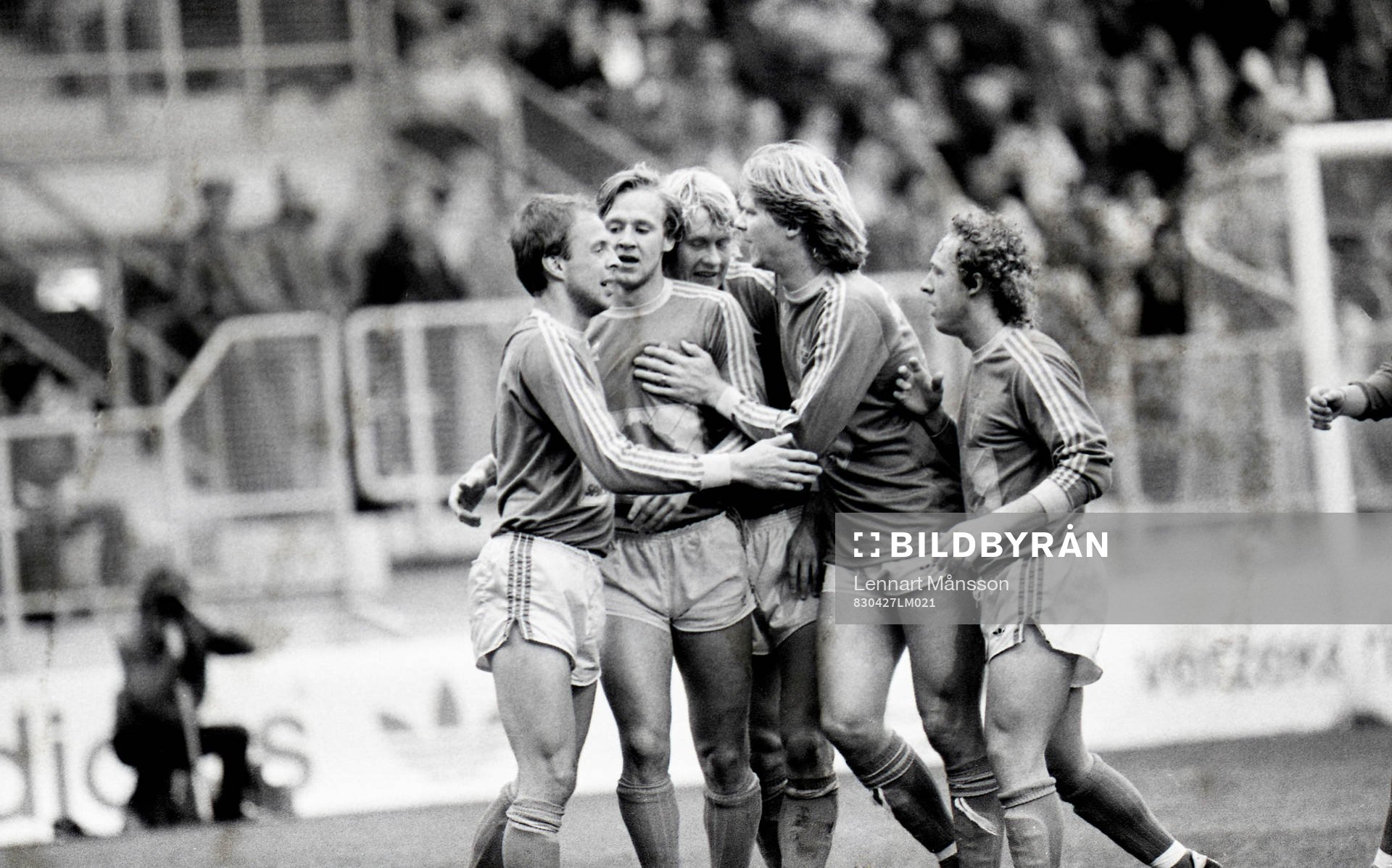 Tommy Holmgren, Dan Corneliusson, Håkan Sandberg, Glenn