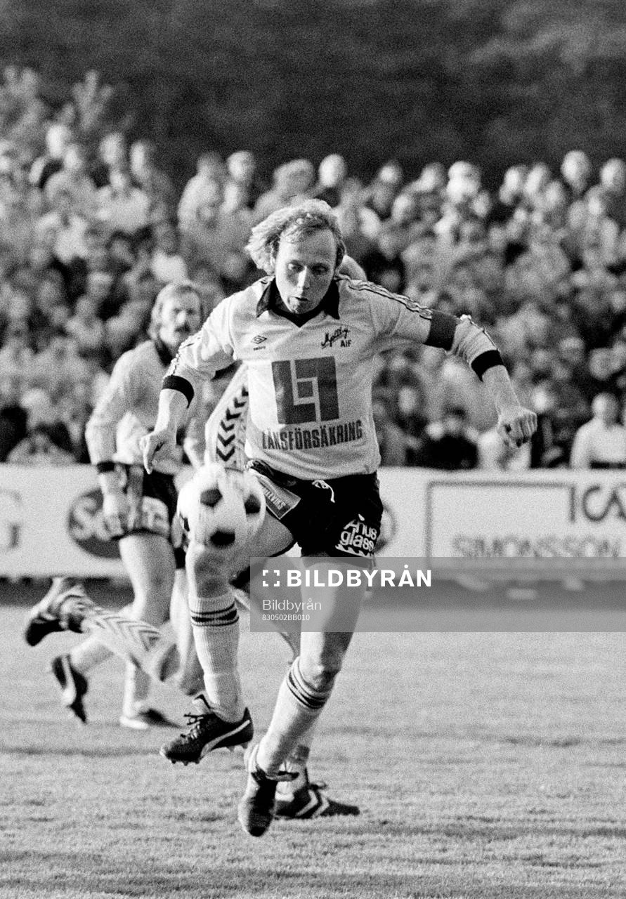 Sven-Bertil Andersson, Mjällby med bollen