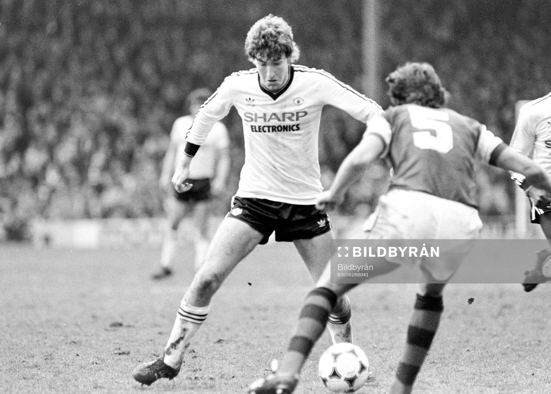 Football, Division One, England 1982-1983, Arsenal - Manchester United: Norman Whiteside of Manchester United.
