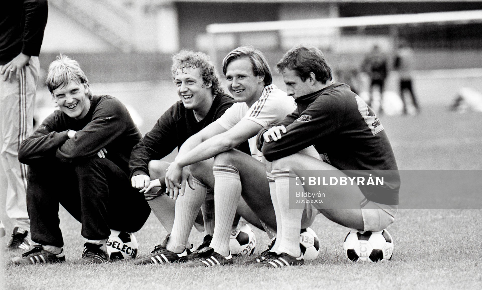 Ulf Eriksson, Robert Prytz, Dan Corneliusson och Tommy