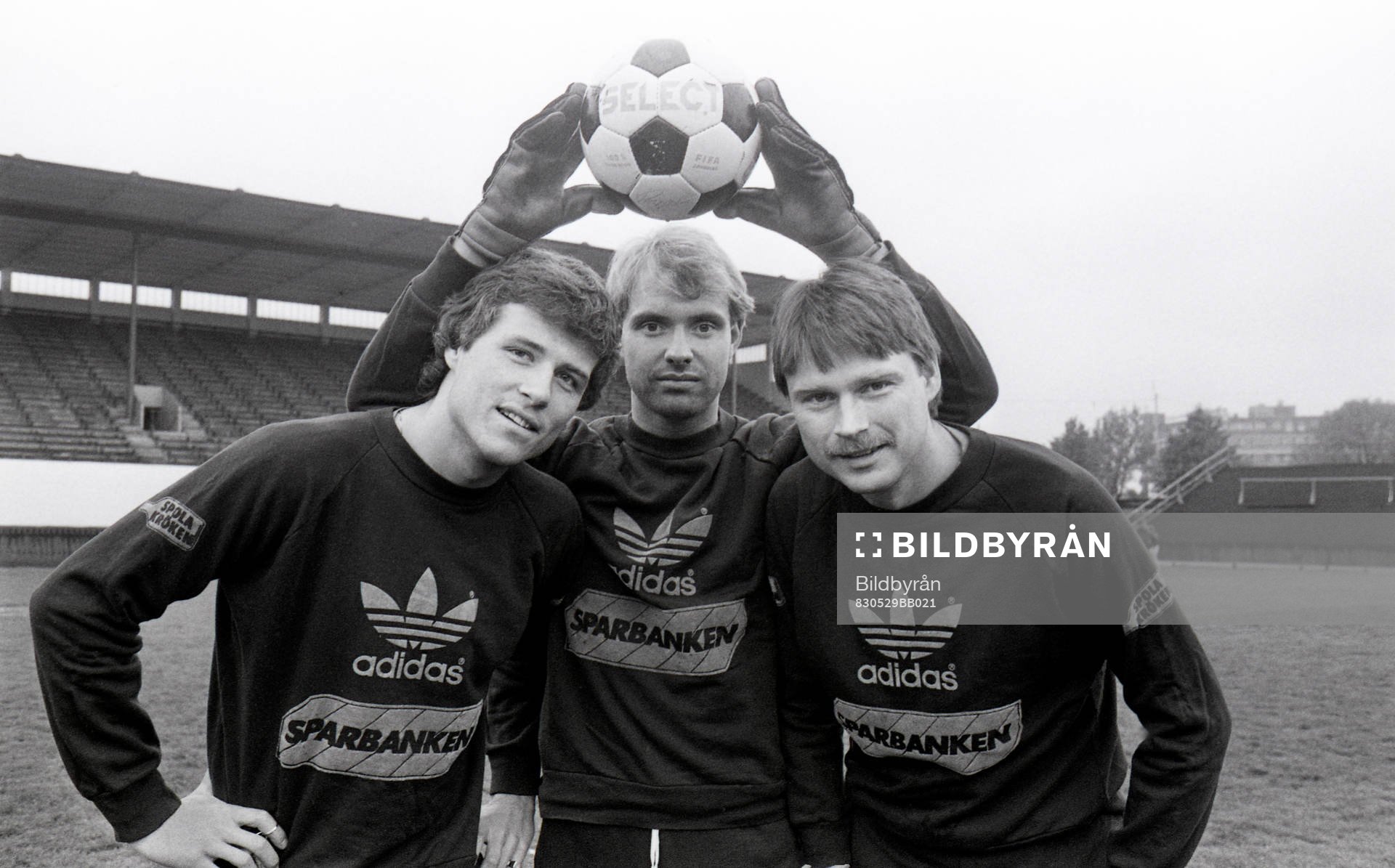 Glenn Hysén, Thomas Ravelli och Sven Dala Dahlkvist