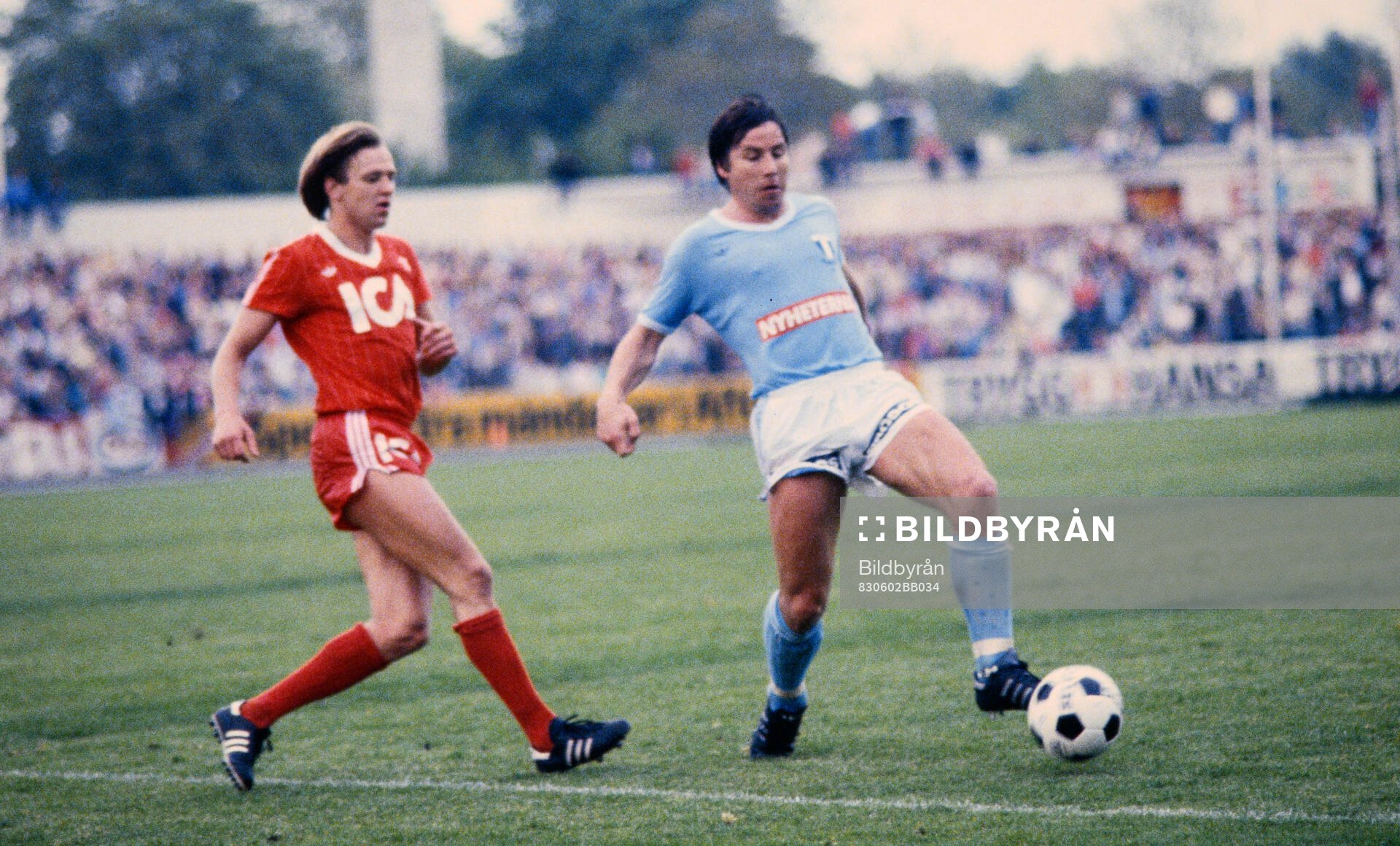 Göteborgs Dan Corneliusson mot Malmös Roy Andersson