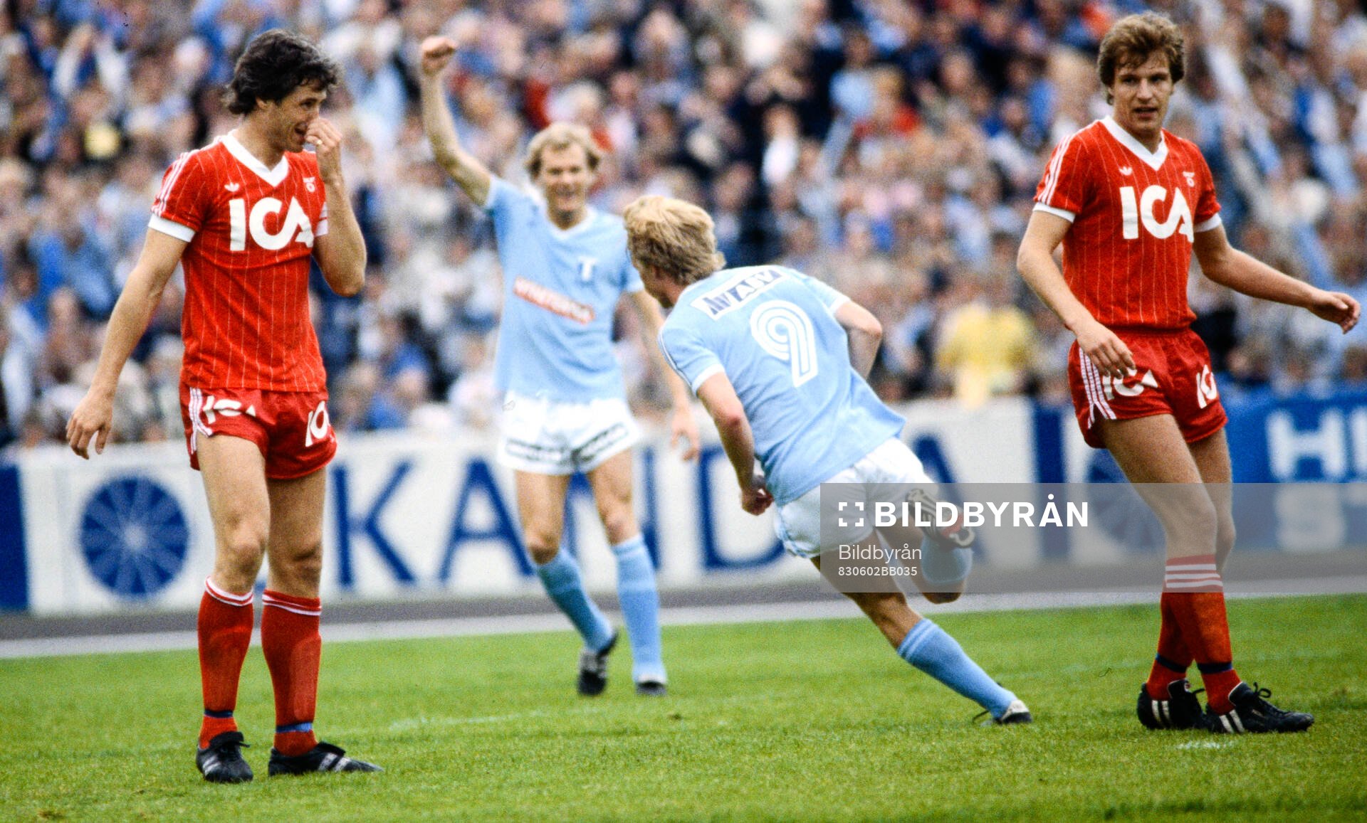 Malmös Lars Larsson jublar