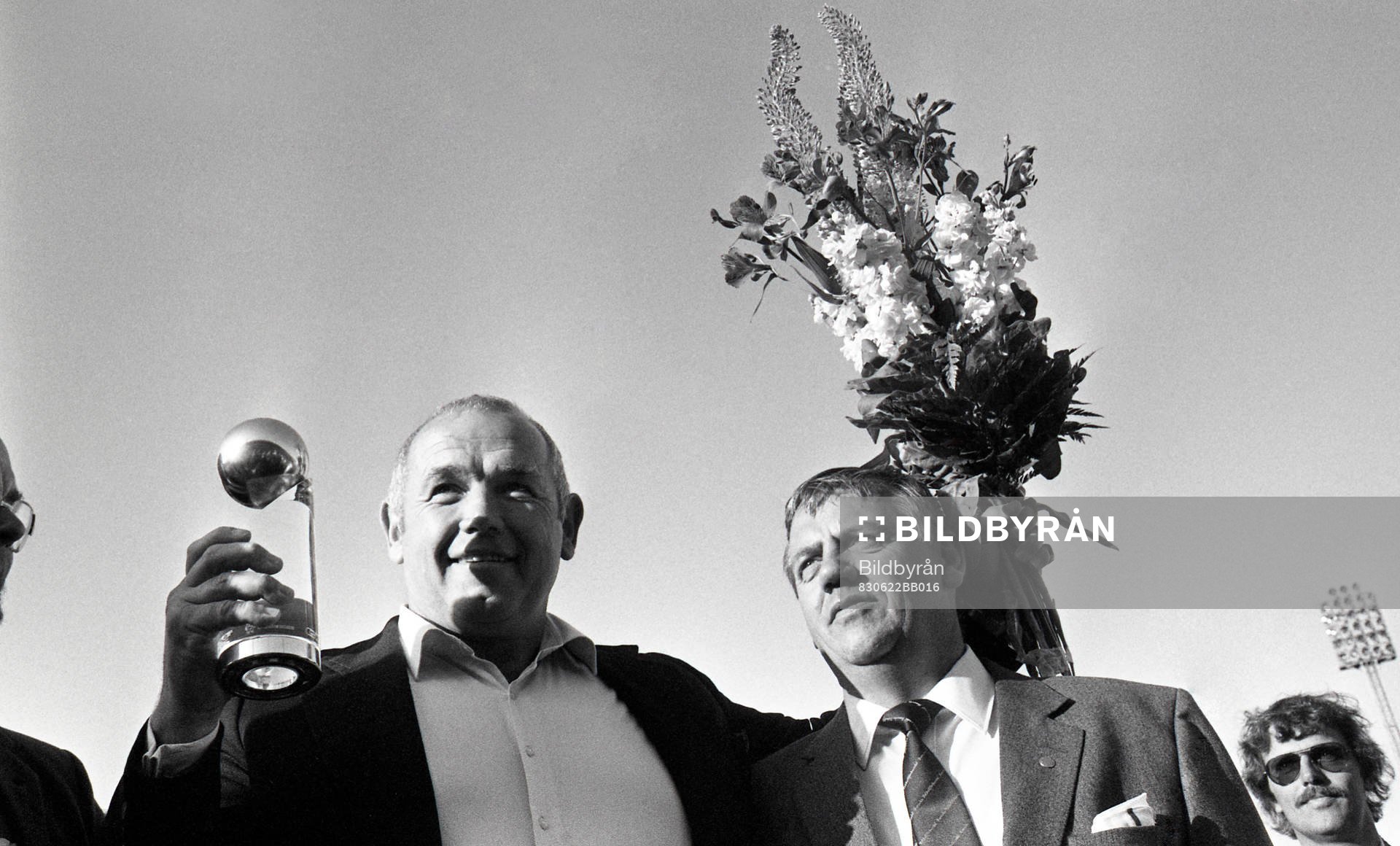 Ingemar Johansson och Åke Lindegarth