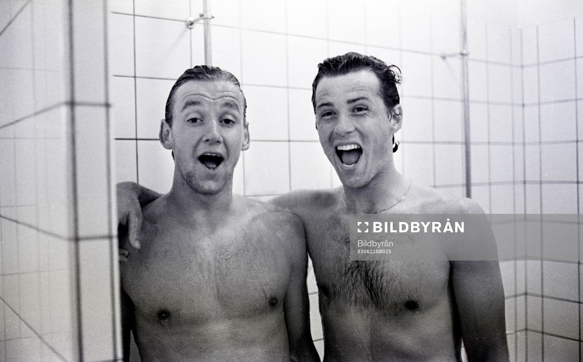 Dan Corneliusson och Glenn Hysén
