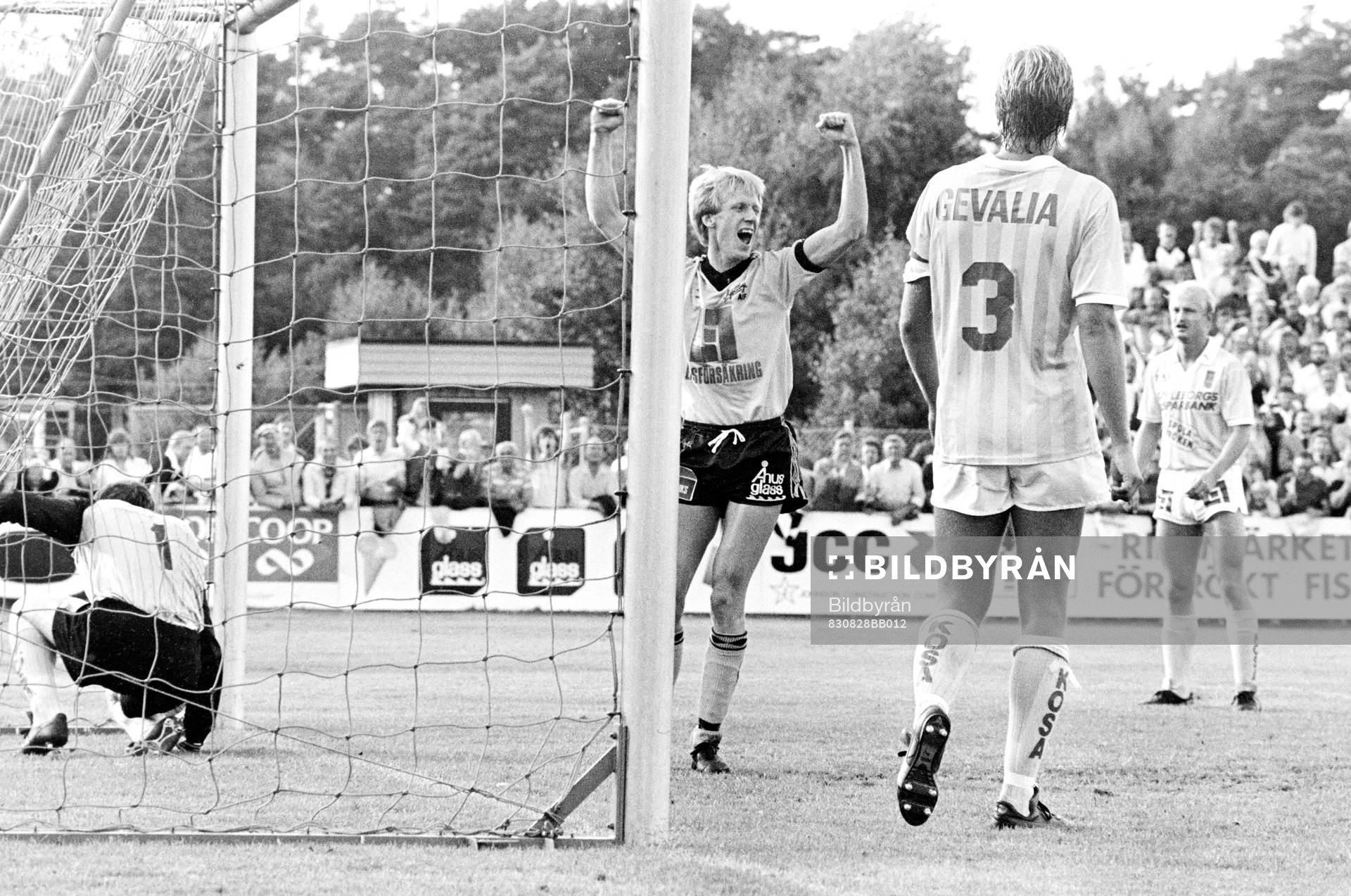 Alf Andersson, Mjällby jublar