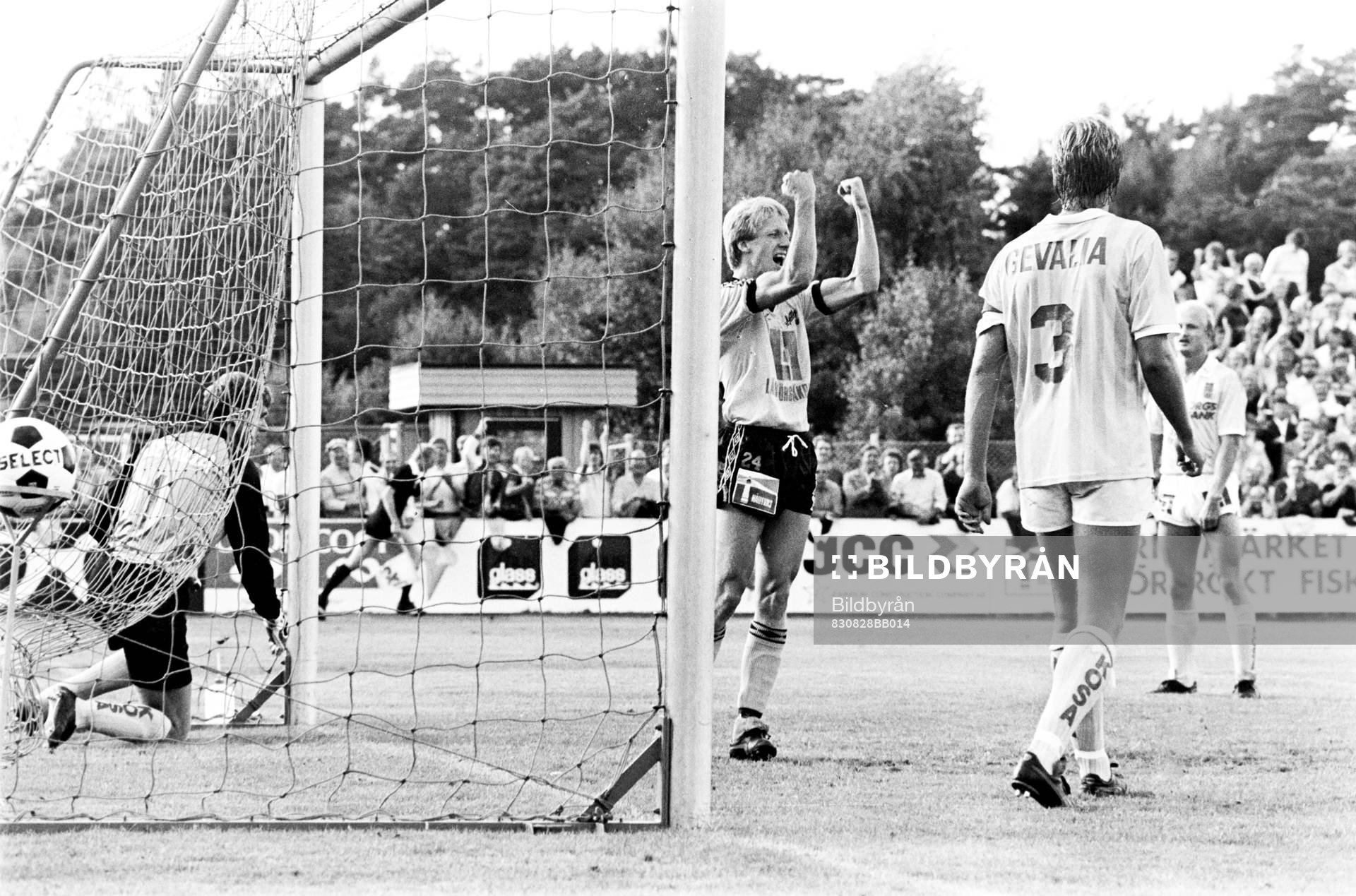 Alf Andersson, Mjällby jublar