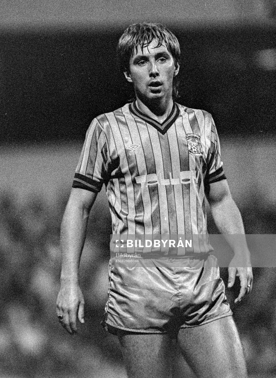 Fotboll, Division One, Tottenham - Coventry: Stephen Jacobs of Coventry.