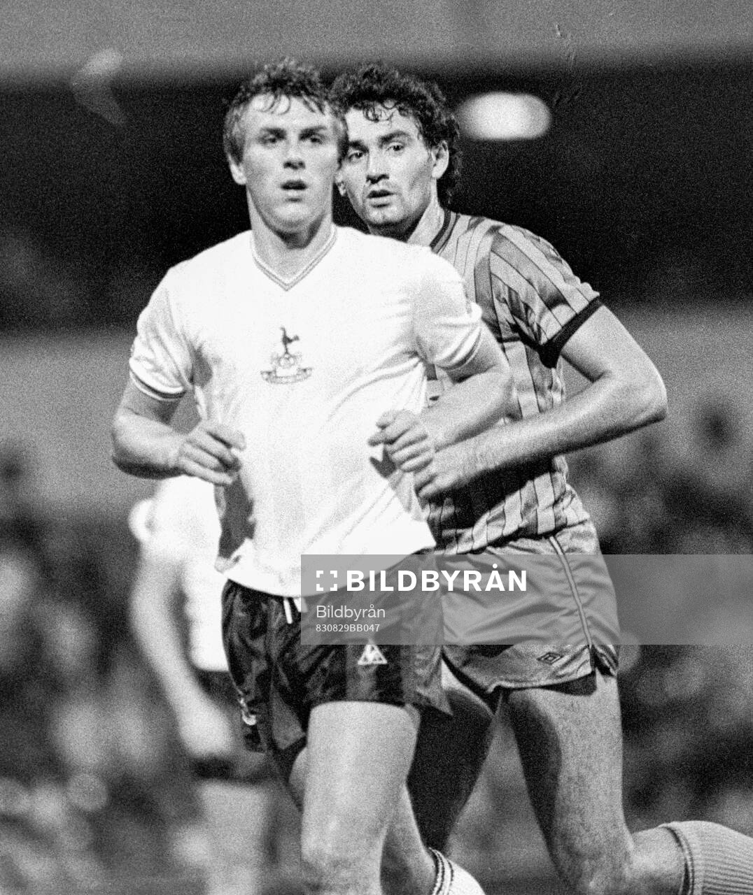 Fotboll, Division One, Tottenham - Coventry: Graham Roberts of Tottenham.
