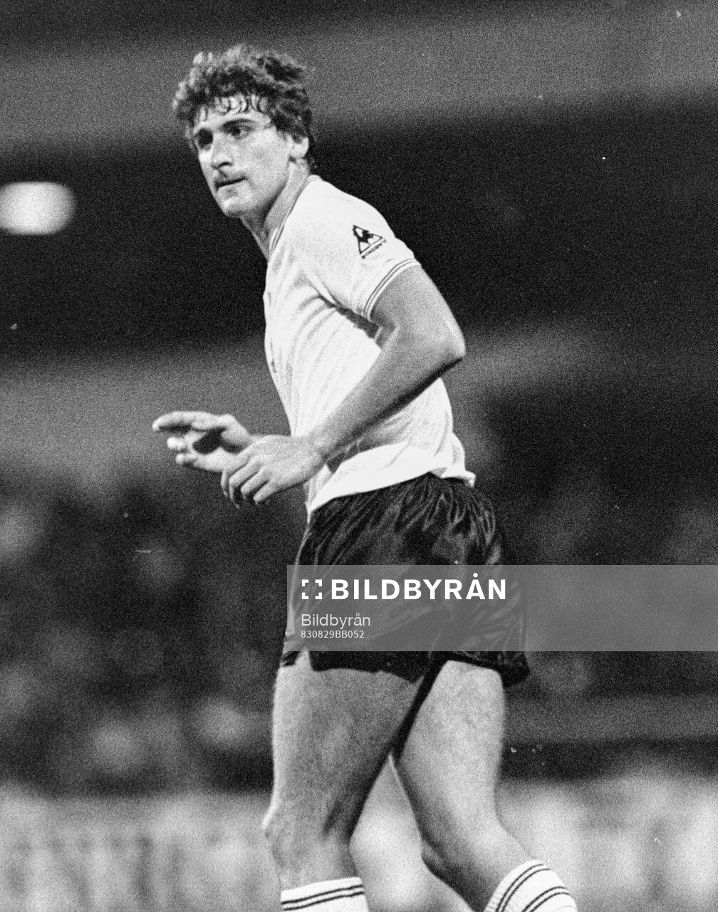 Fotboll, Division One, Tottenham - Coventry: Mark Falco of Tottenham.