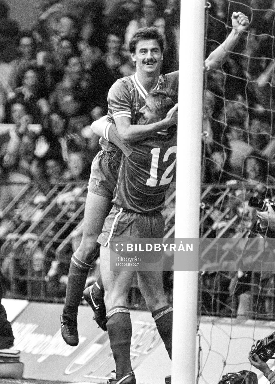 Liverpool - Nottingham Forest: Ian Rush of Liverpool