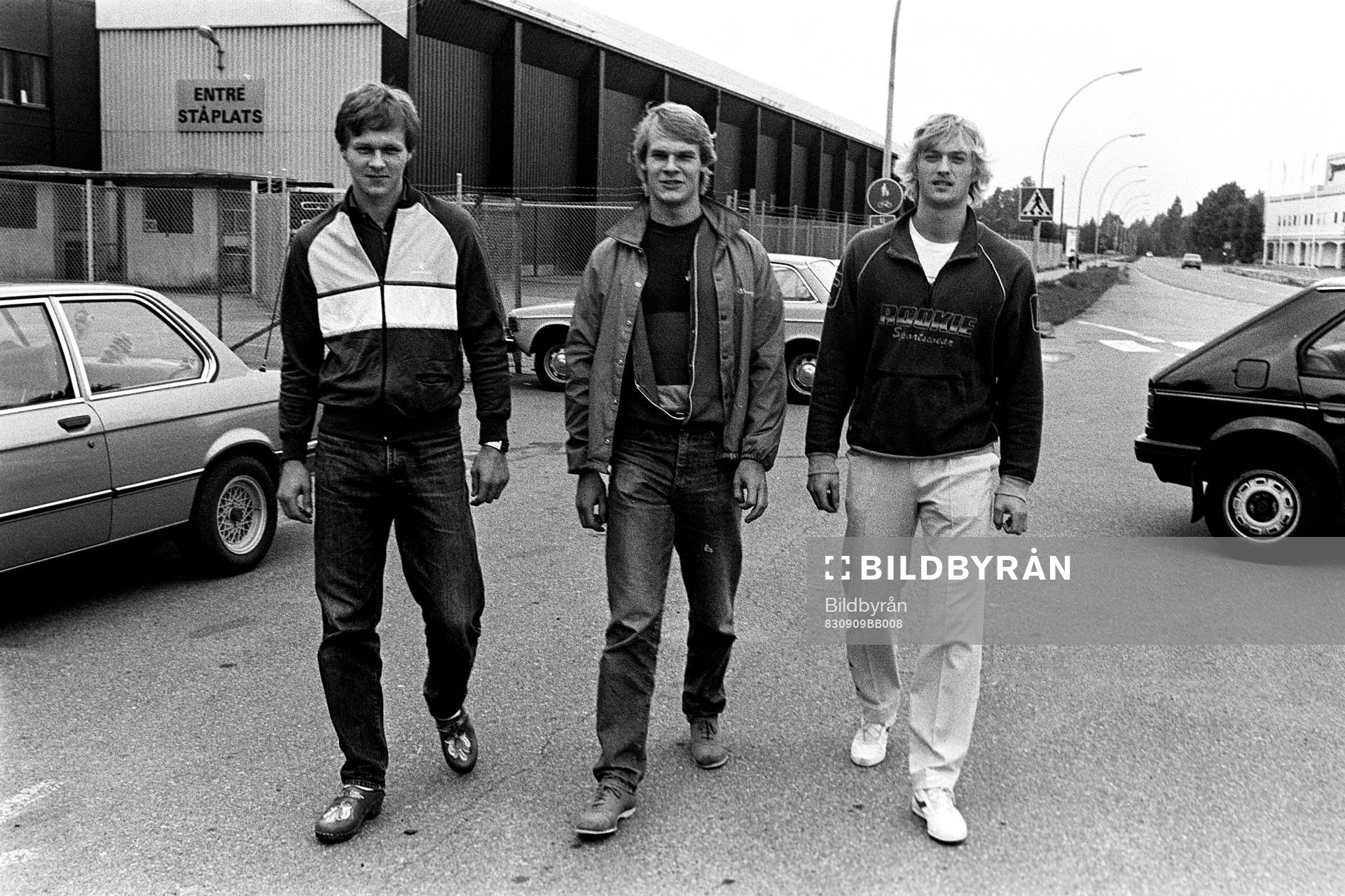 Jan Ingman, Thomas Rundqvist och Kjell Dahlin