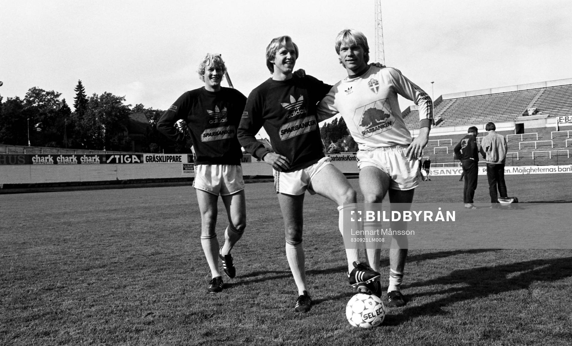 Tommy Holmberg, Dan Corneliusson och Thomas Sunesson,