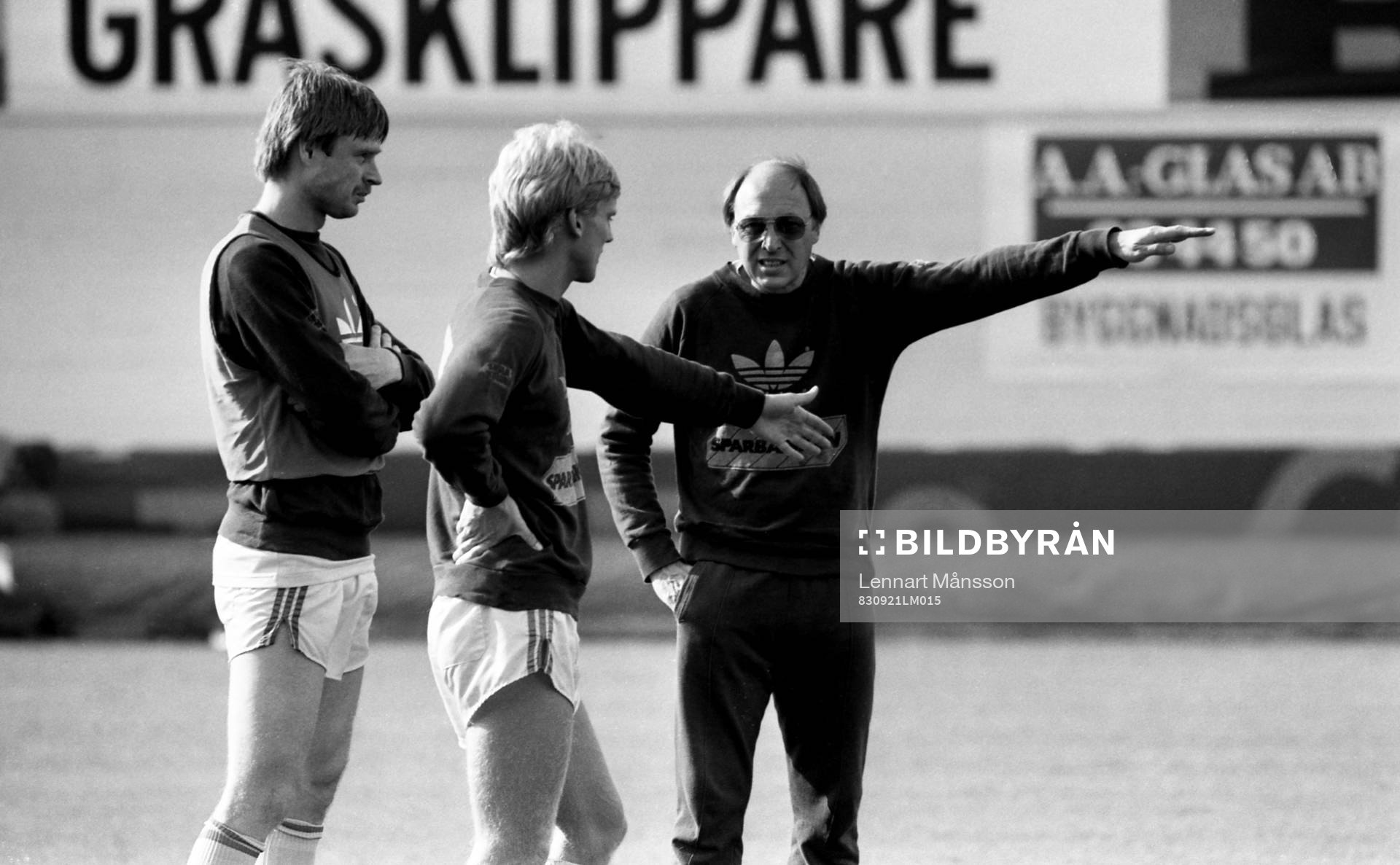 Sven Dala Dahlkvist, Ulf Eriksson och Lars Laban Arnesson,