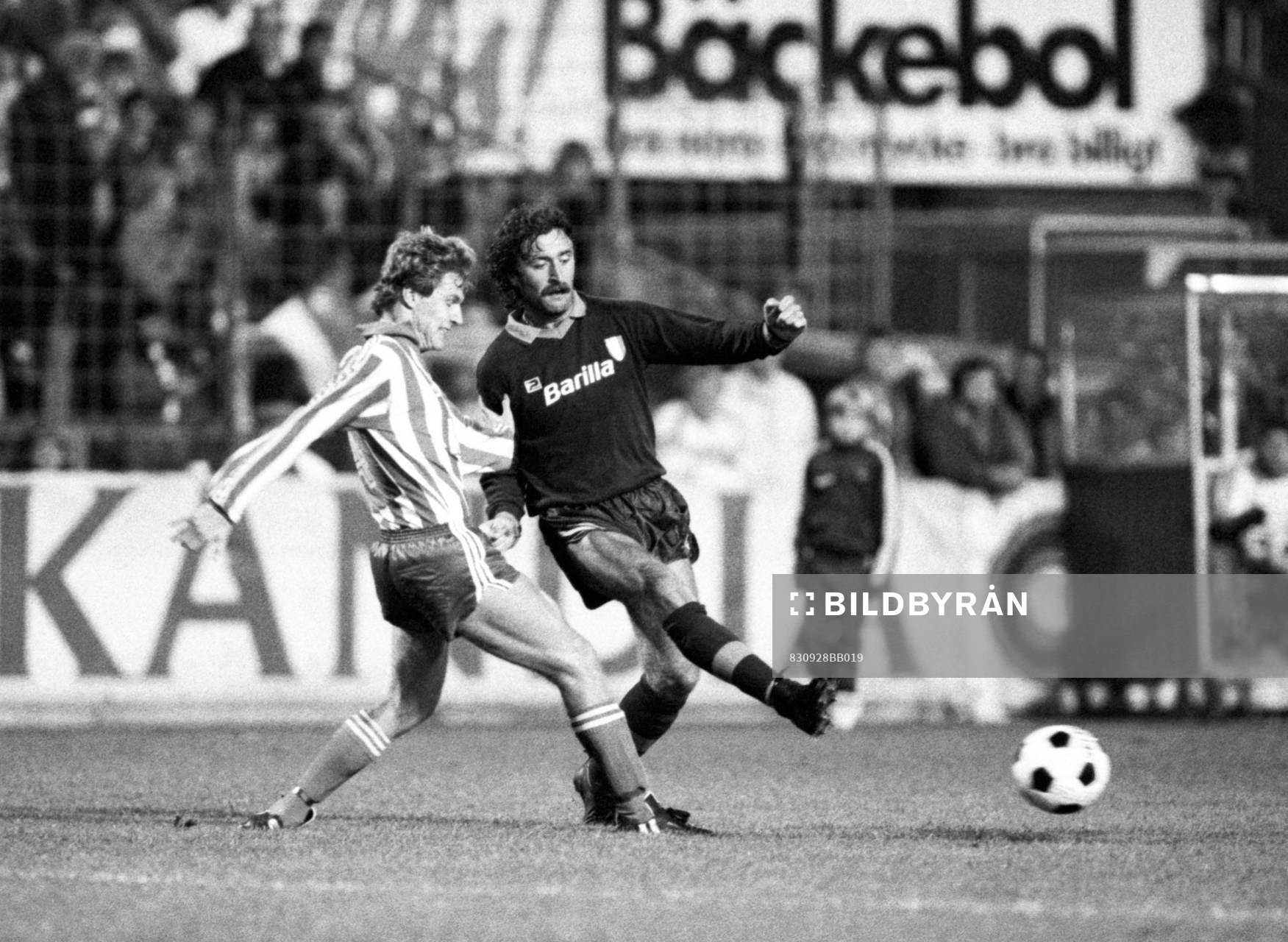 Fotboll, Europacupen, IFK Göteborg - Roma, 2-1