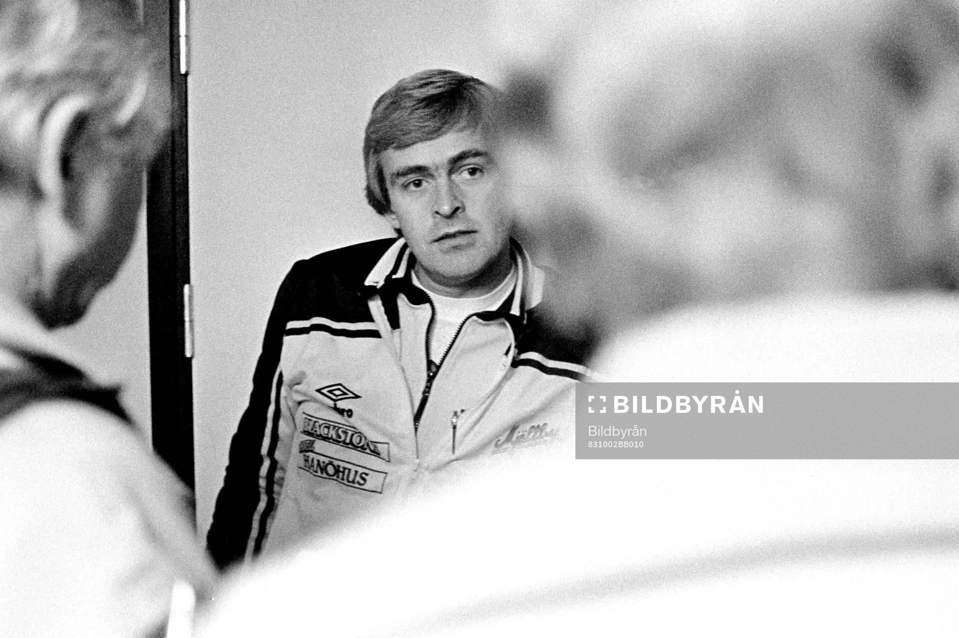 En besviken Göran Bogren, tränare i Mjällby