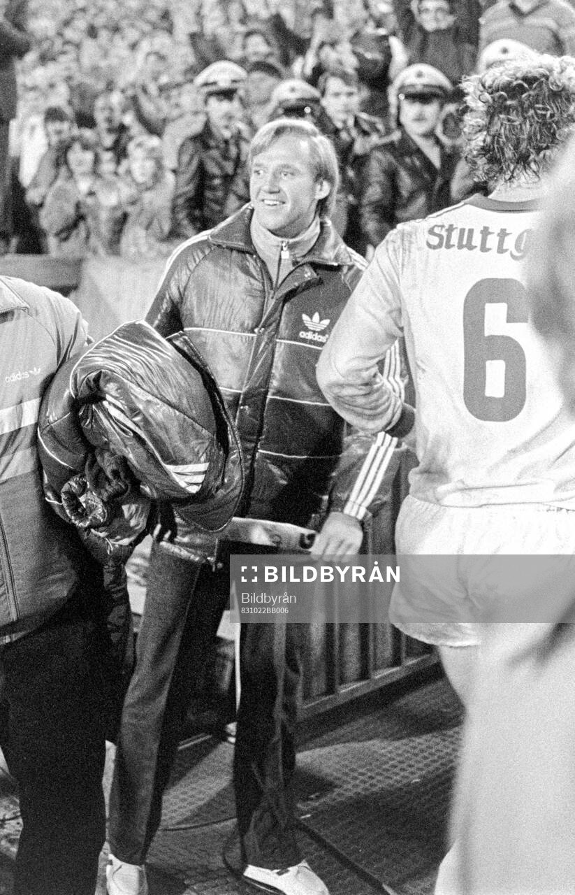 Football, Bundesliga 1983-1984, Stuttgart - Bayern Munich: Dan Corneliusson of Stuttgart.   