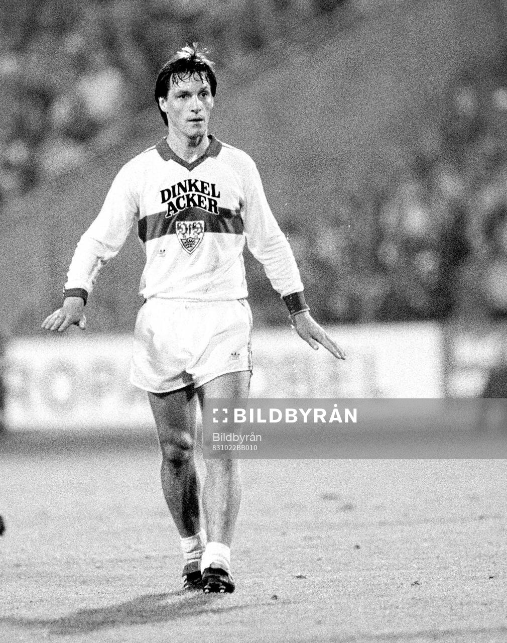 Nico Claesen of Stuttgart