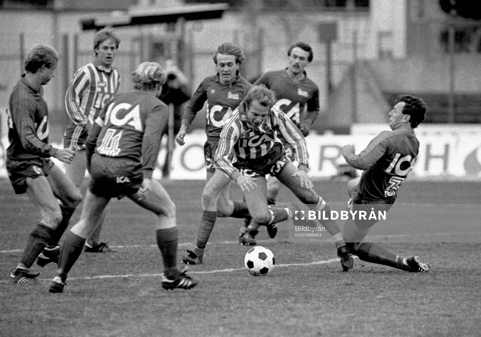  Tommy Holmgren, Göteborg är omgiven av österspelare.