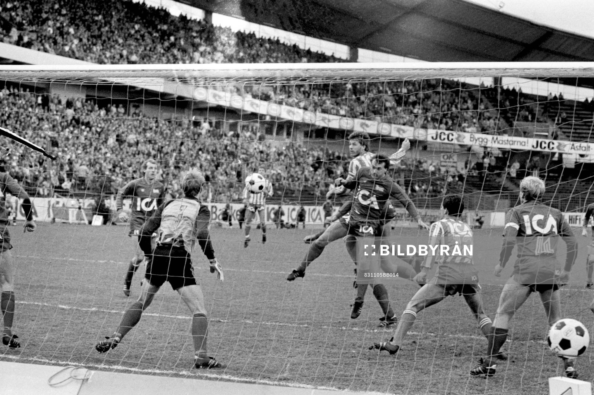 Glenn Hysén, Göteborg i en nickduell framför östers