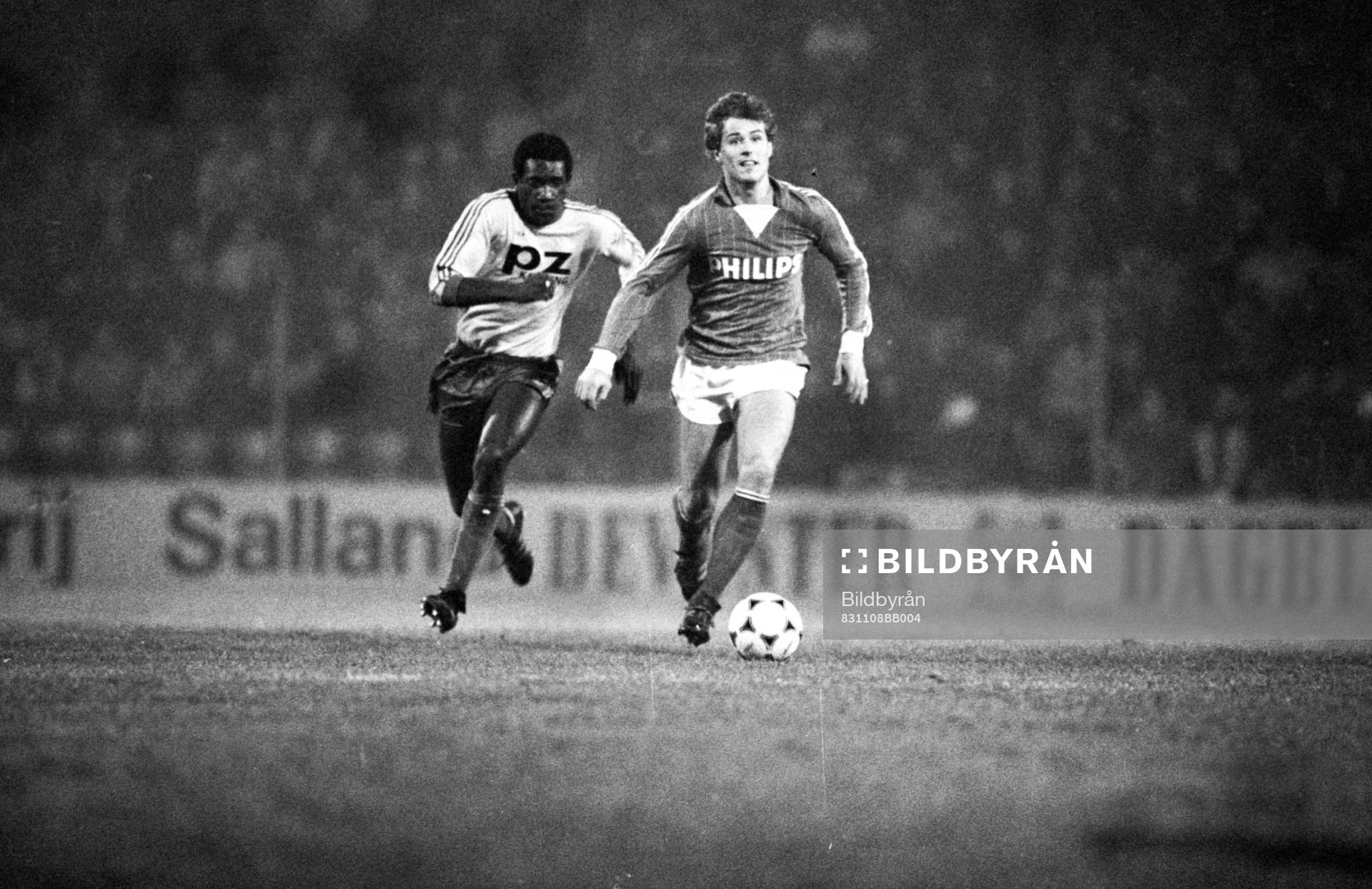 Glenn Hysén, Proffsdebut, PSV Eindhoven