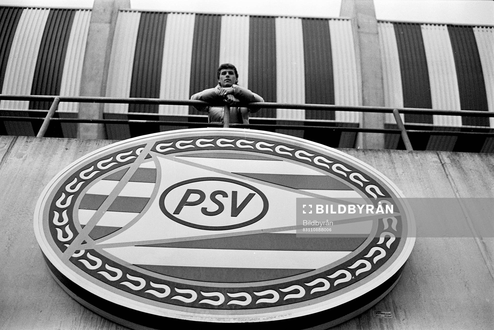 Glenn Hysén, Proffsdebut, PSV Eindhoven