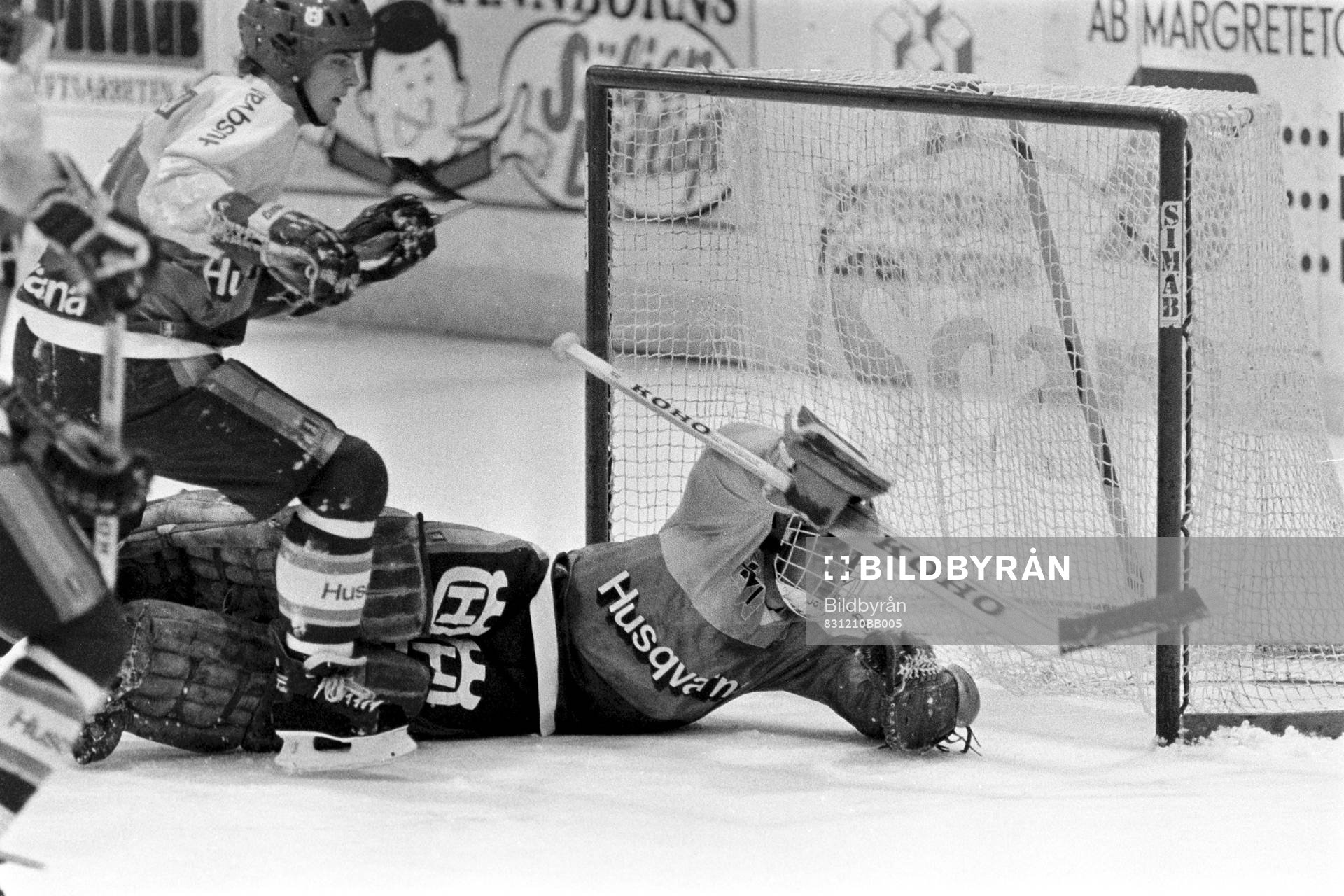 Benny Westblom, målvakt i HV71