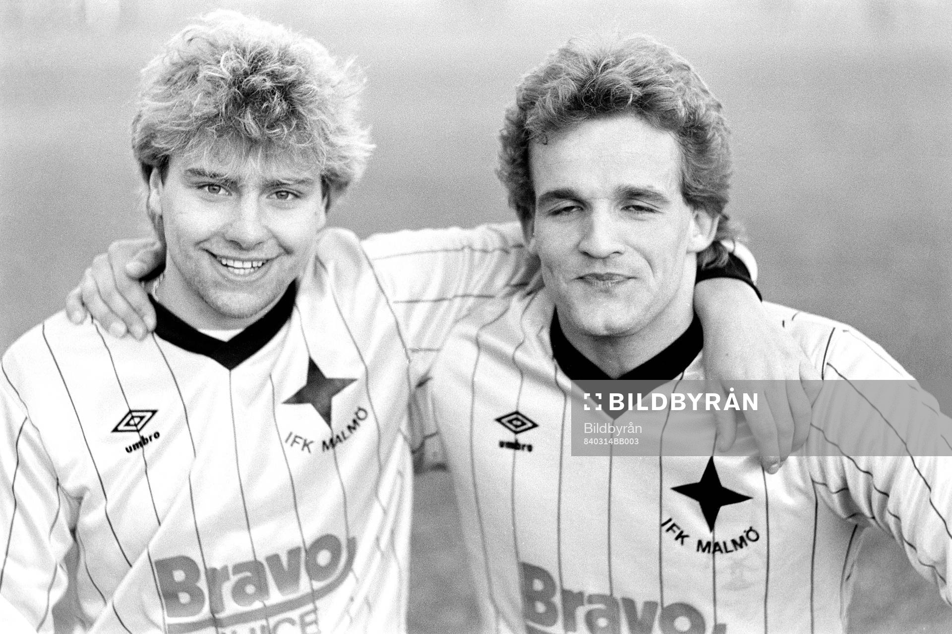 4 Fotboll, Div 2 Södra, IFK Malmö, förhands: Richard Andersson och Erkki Rytilahti.