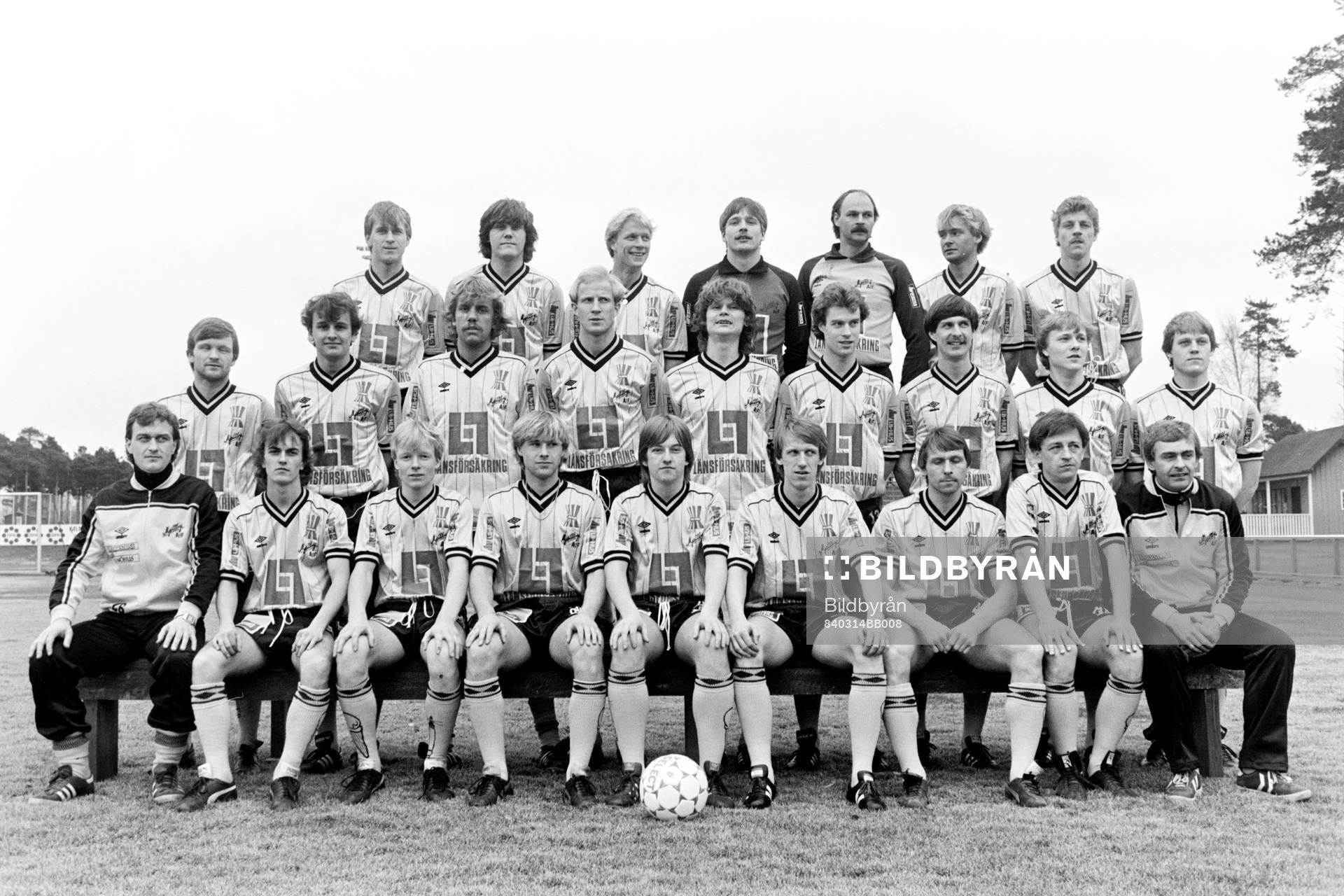 §840314 Fotboll, Div 2 Södra, Mjällby, förhands