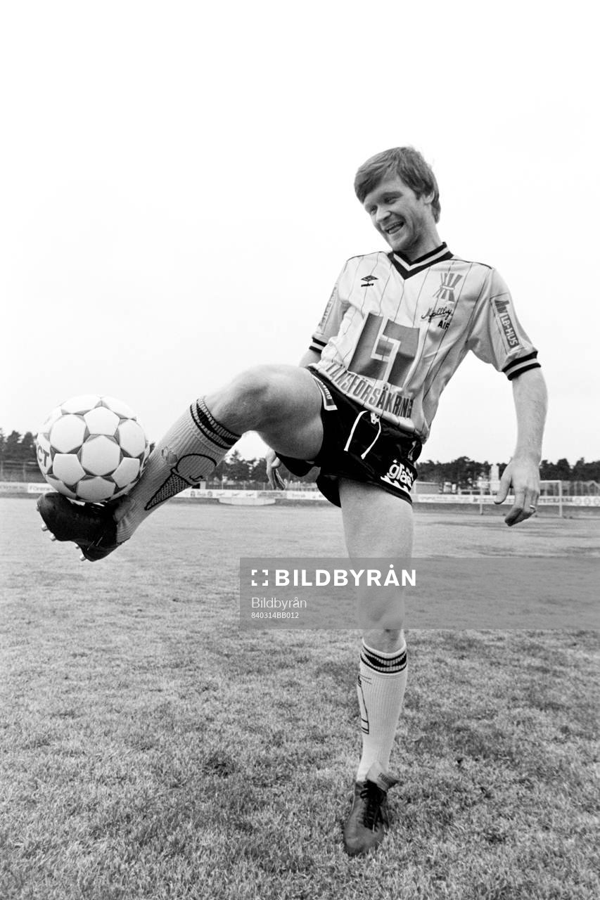 §840314 Fotboll, Div 2 Södra, Mjällby, förhands