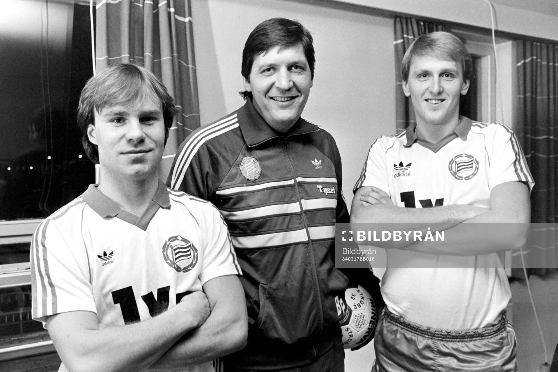 Hans Holmqvist, Bengt Persson, tränare och Kjell Granqvist