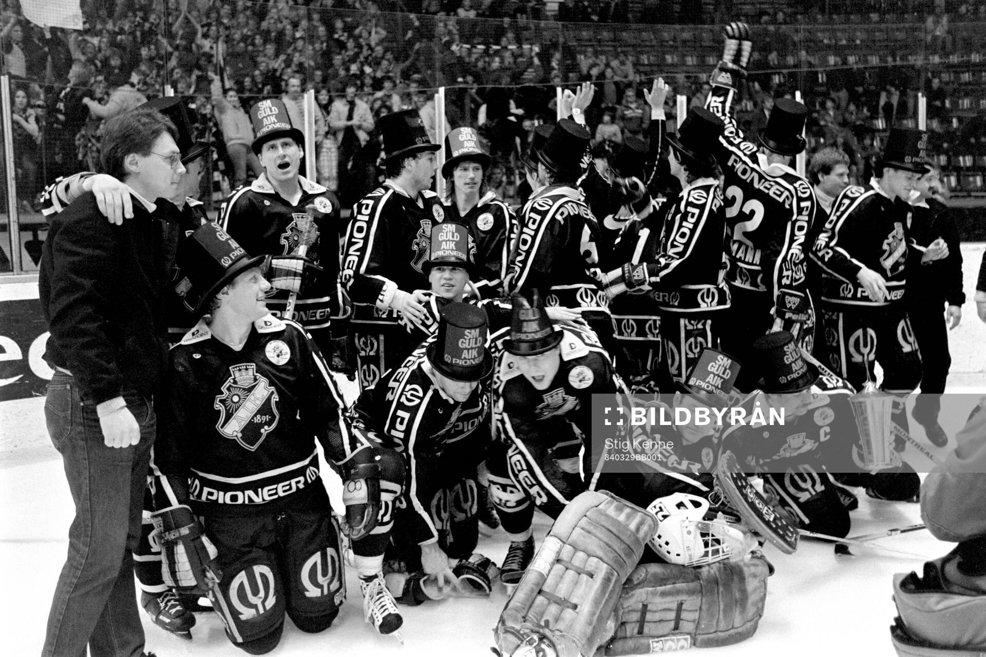 Ishockey, Elitserien 1983-84, SM-final 3, AIK - Djurgården