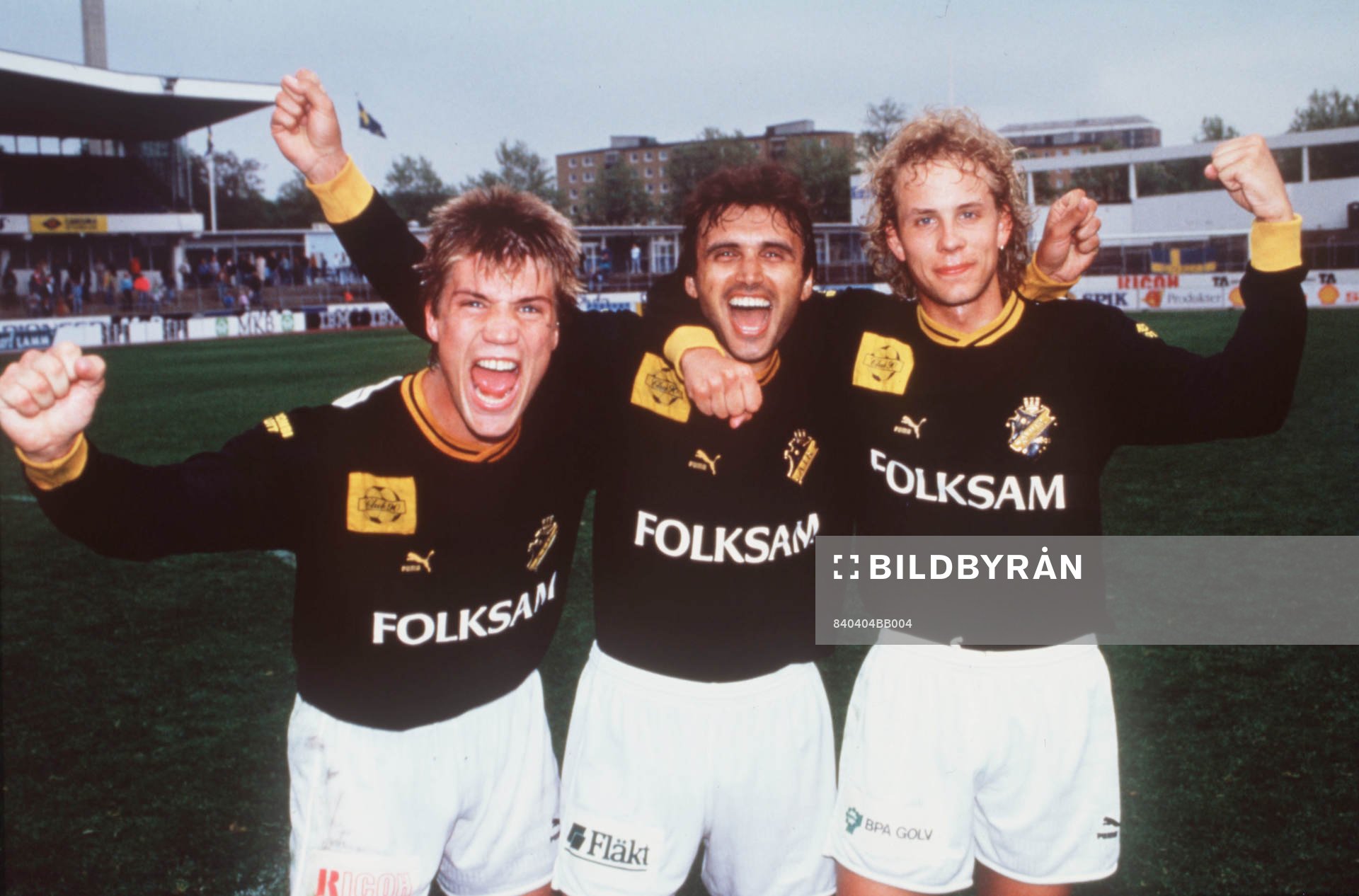 Bo Andersson, Vadim Jevtusjenko och Niclas Kindvall