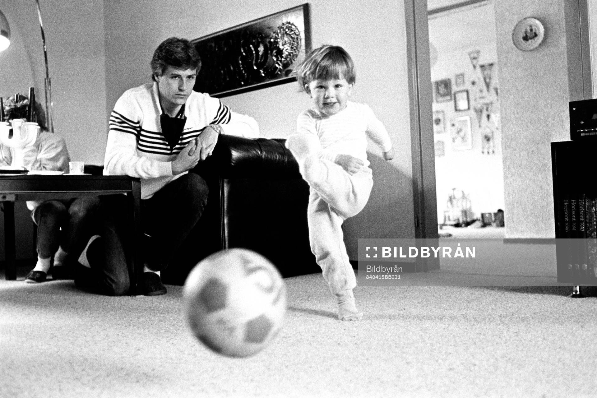 Glenn Hysén och sonen Tobias Hysén