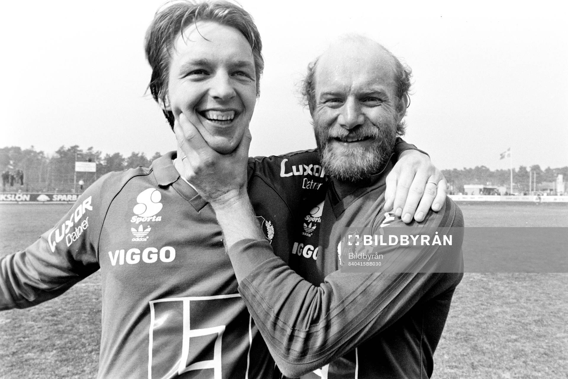 Helsingborgs målskytt Cyril Finnberg jublar