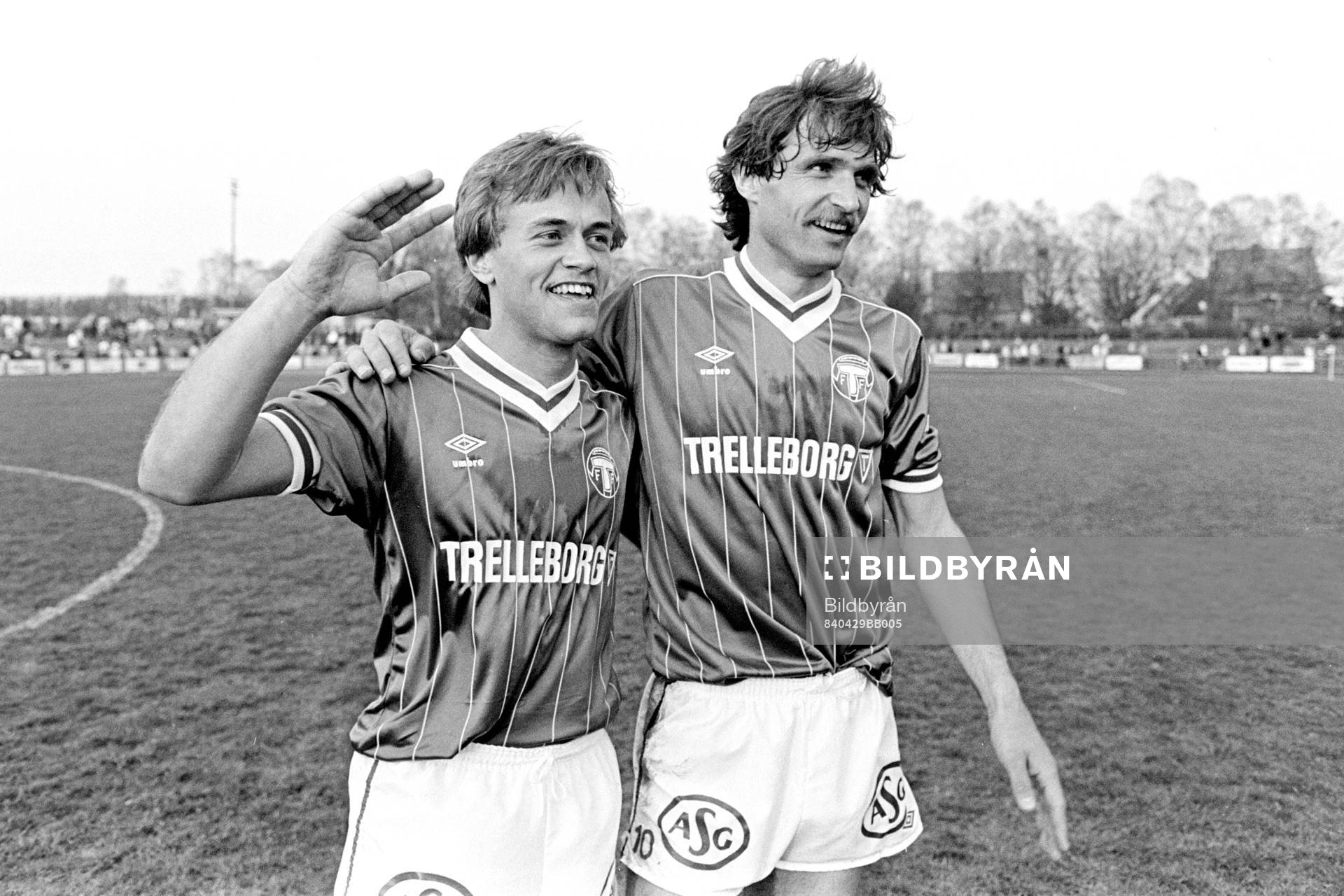 Trelleborgs målskyttar Andreas Hermansson och Marek