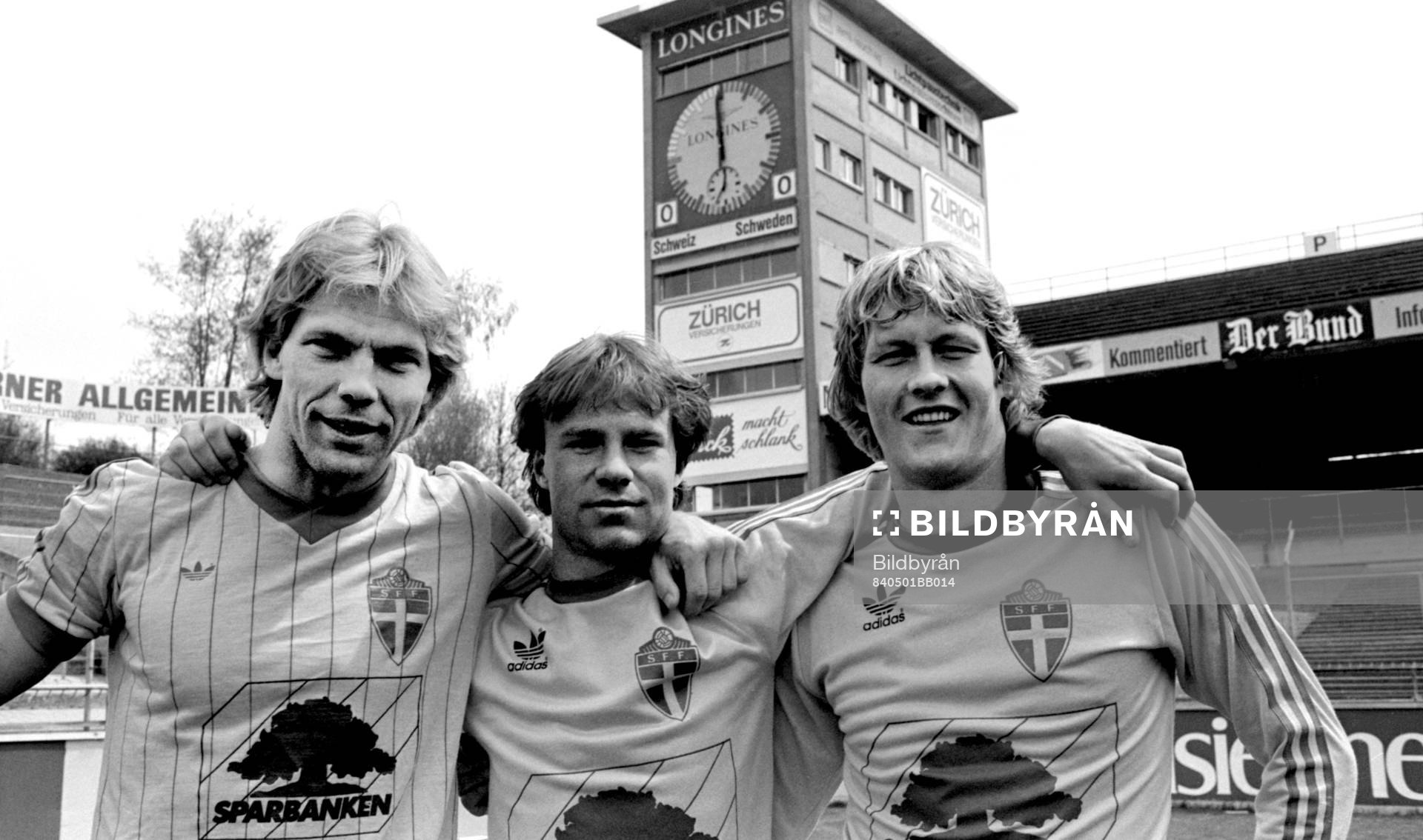 Thomas Sunesson, Hans Holmqvist och Håkan Sandberg, Sverige