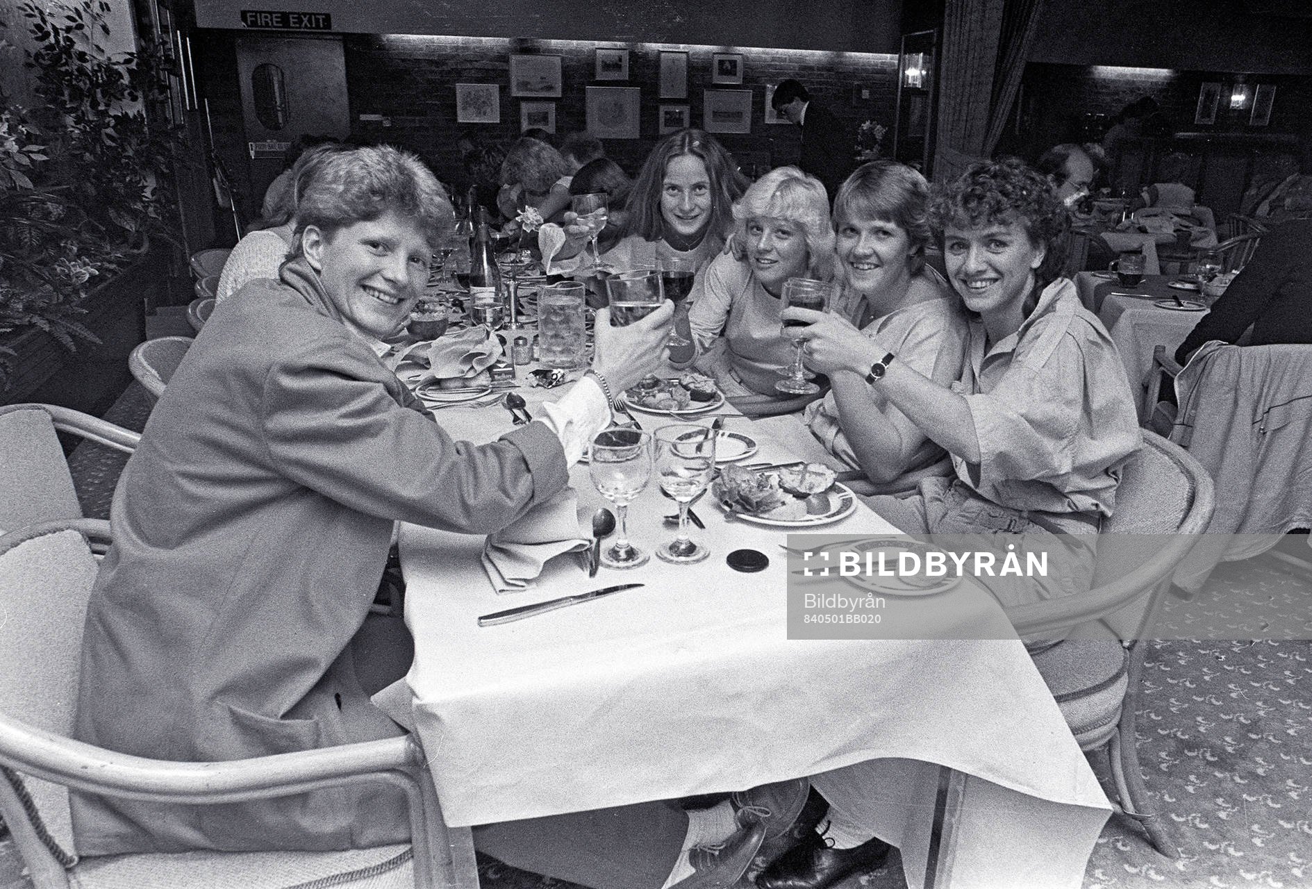 Fest Elisabeth Leidinge, Anna Svenjeby, Pia Sundhage,