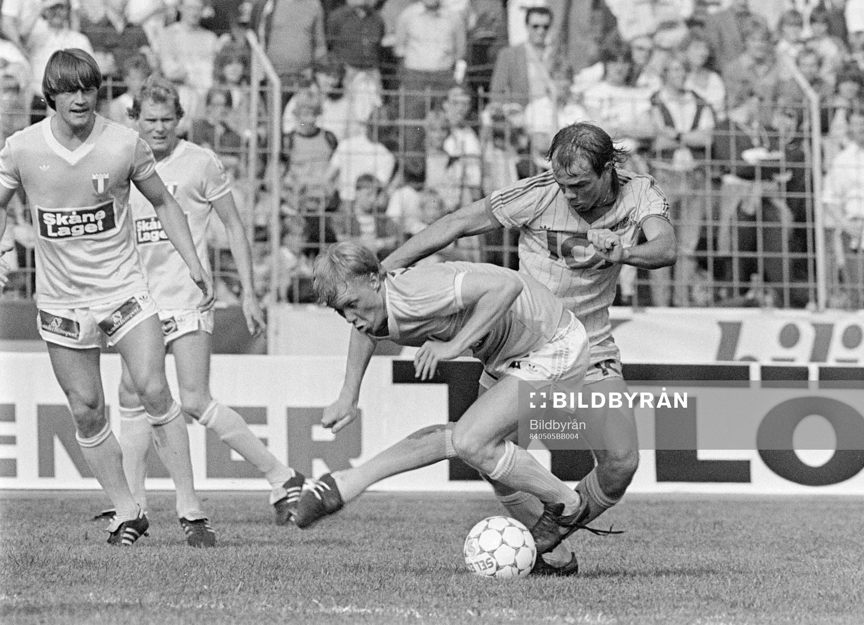 Lars Larsson, Malmö med bollen